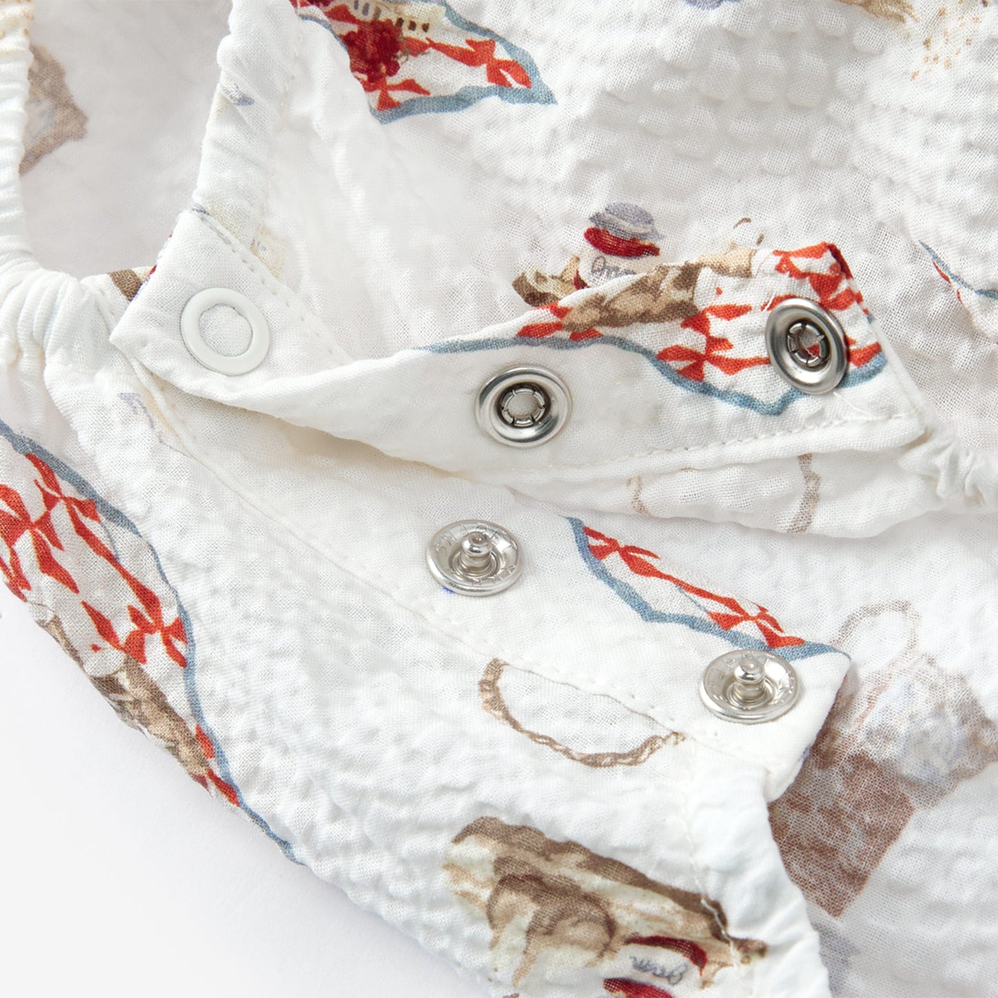Picnic Ruffle Collar One Pieces
