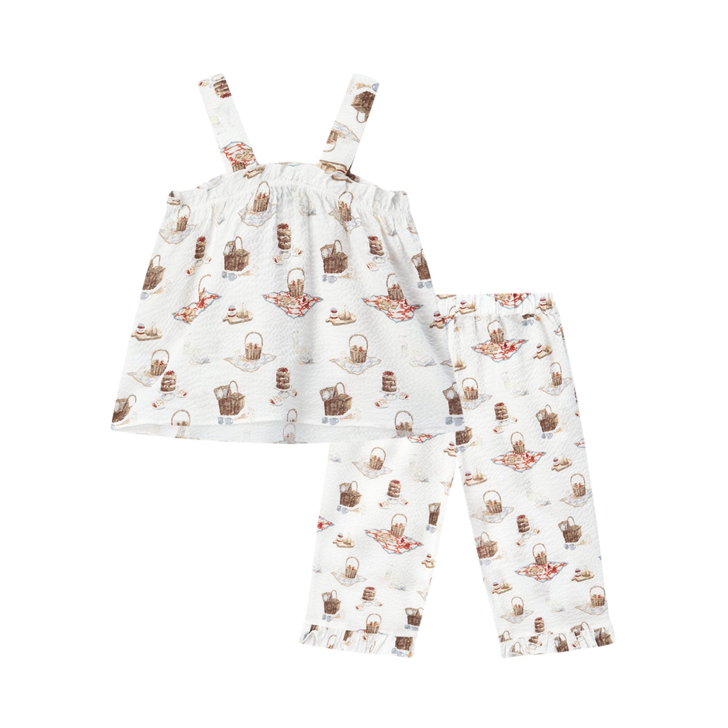 Picnic Ruffle Tank and Pant Set