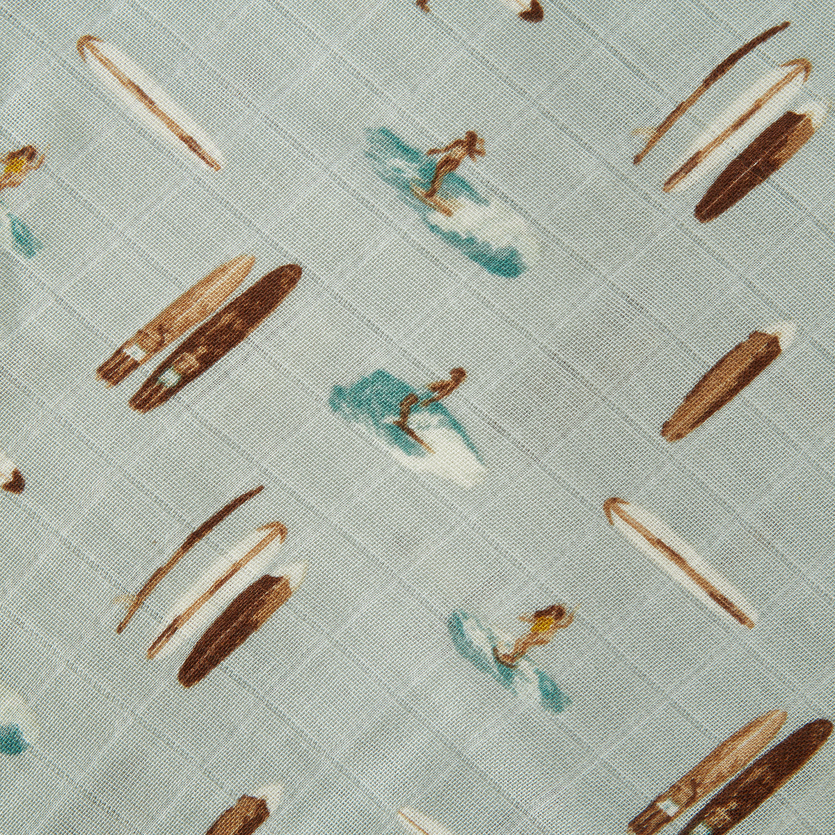 Vintage Surf Hooded Swaddle Blanket