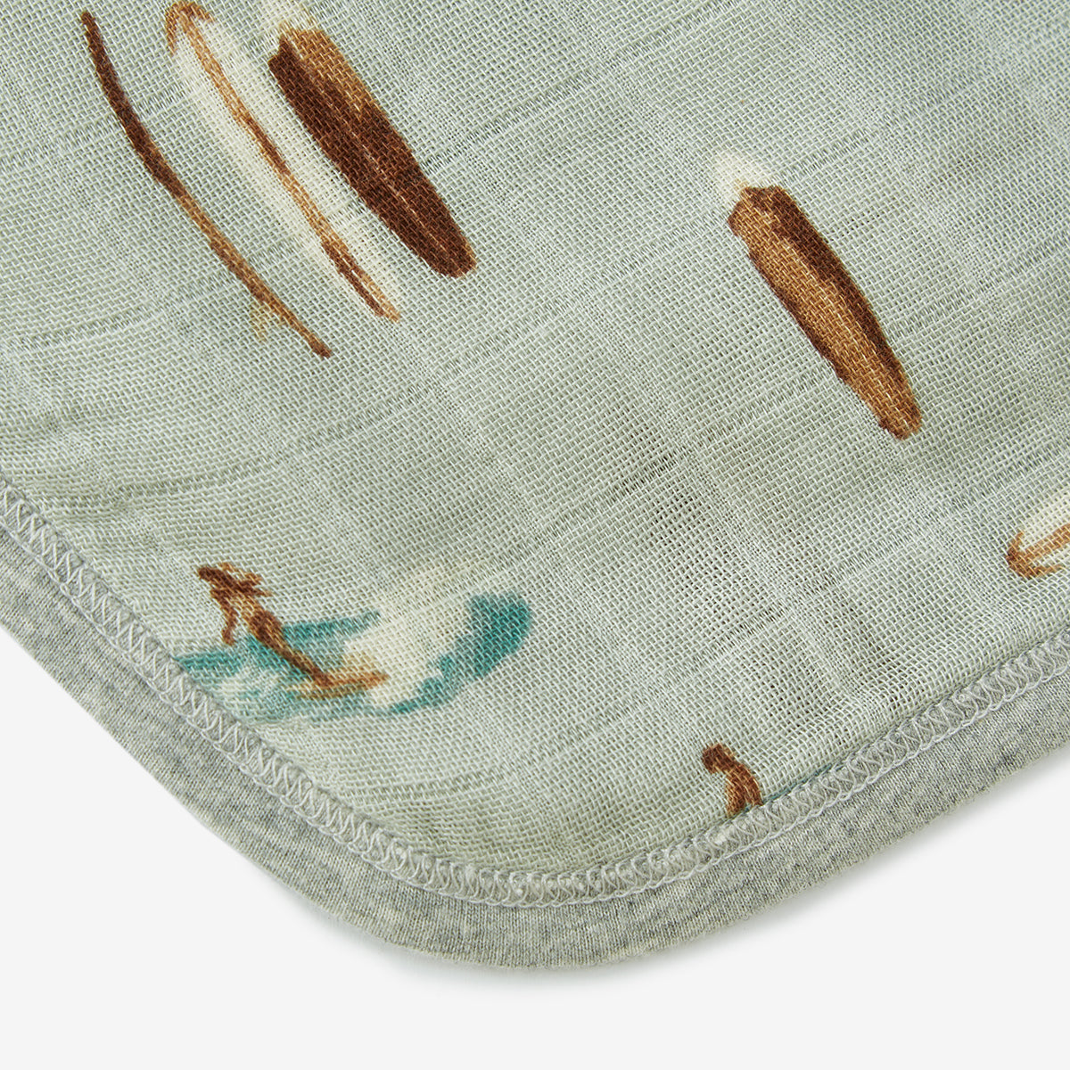 Vintage Surf Hooded Swaddle Blanket