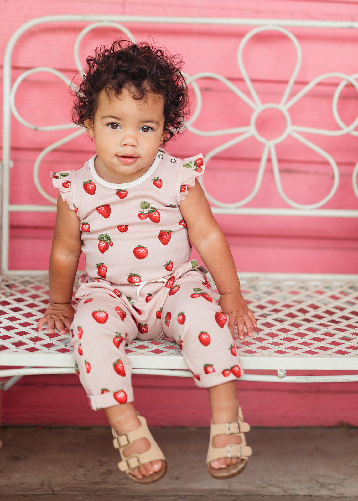 Picnic Organic Cotton Ruffle One Piece