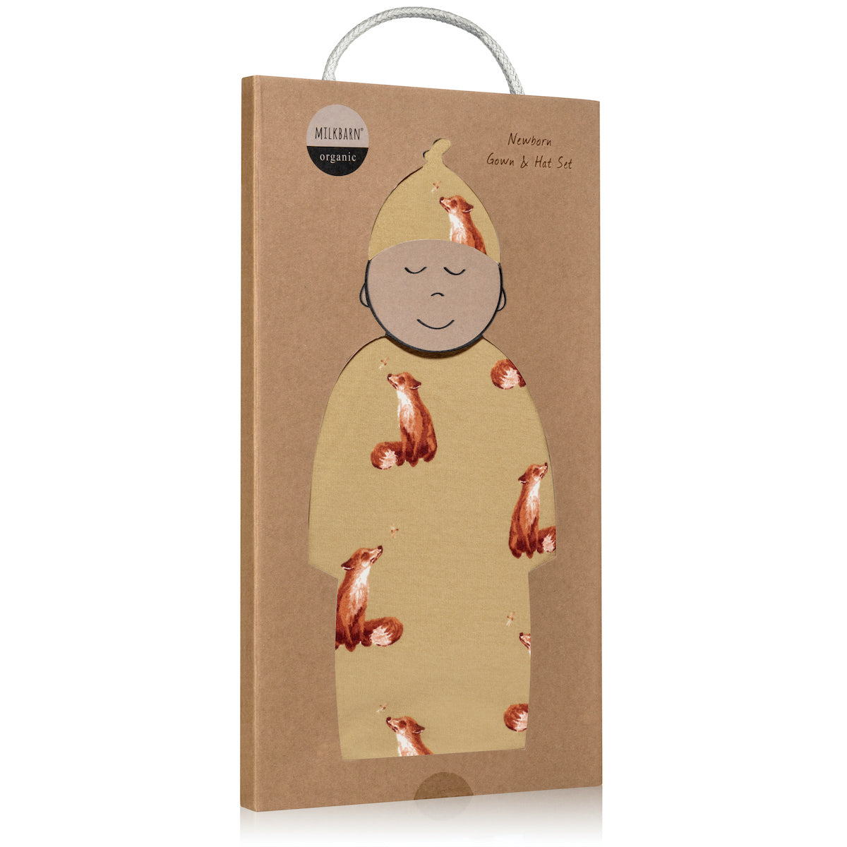 71140-2-Gold Fox gown and Hat Packaging