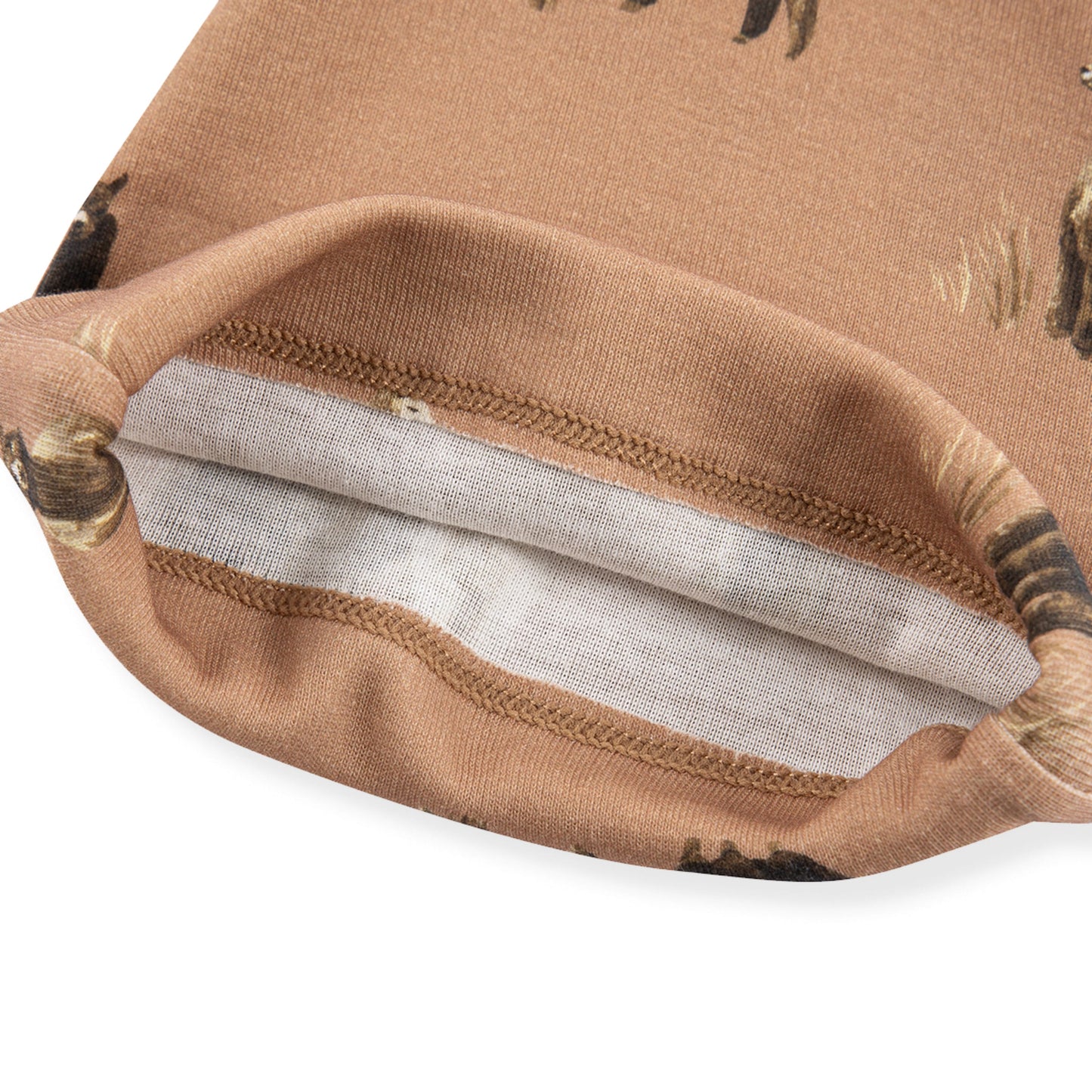 Alpaca Organic Cotton Newborn Gown & Hat Set