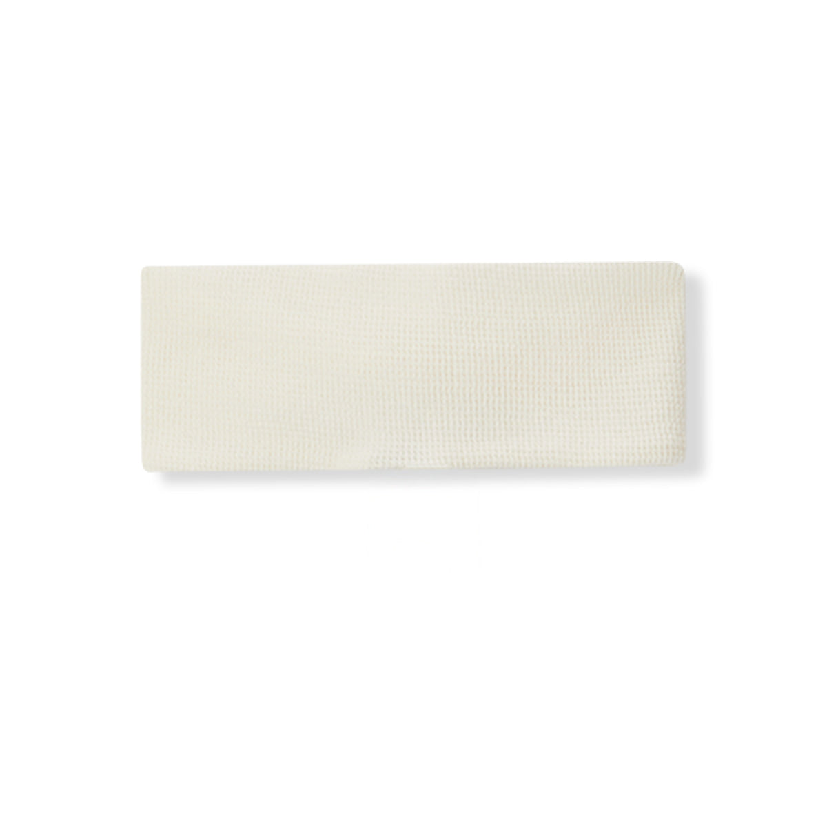 Cream Waffle Knotted Headband