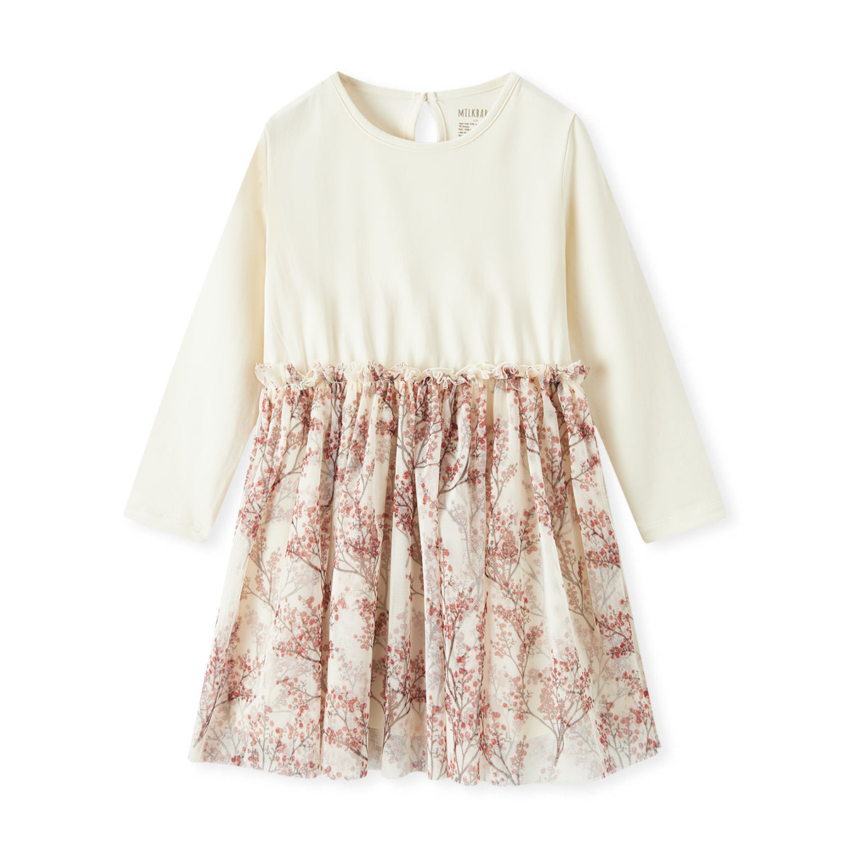Winterberry Cotton Stretch Long Sleeve Ballet Dress 3-4T