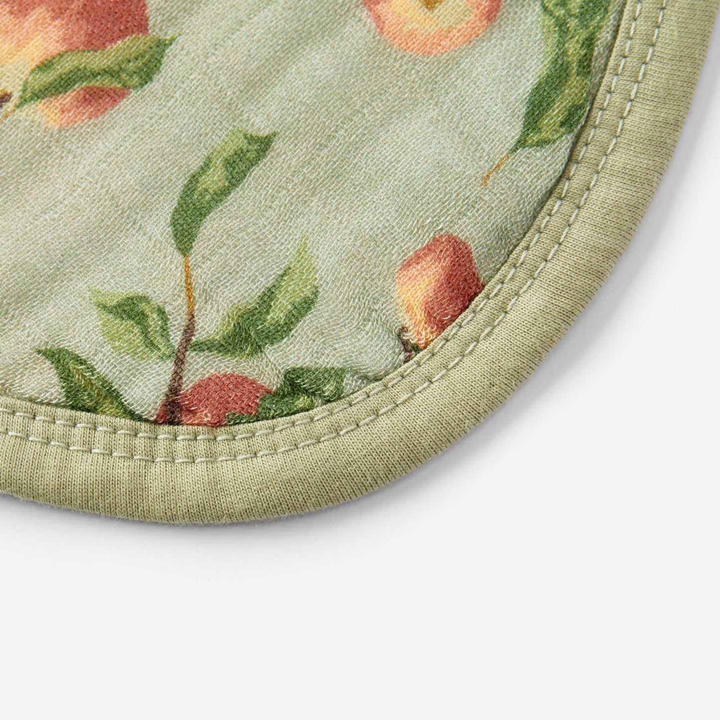 Apple Orchard Contour Four Layer Burp Cloth