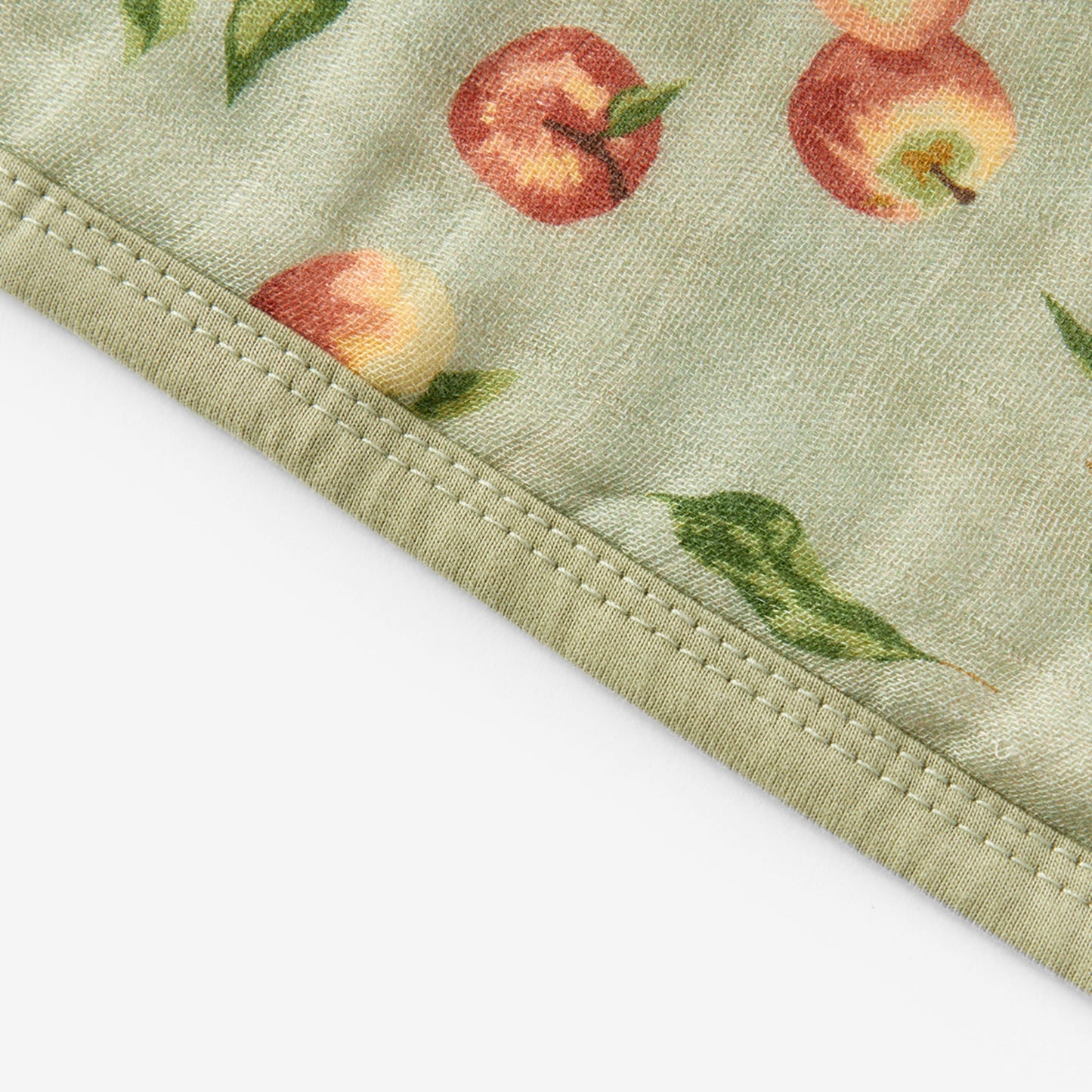 Apple Orchard Contour Four Layer Burp Cloth