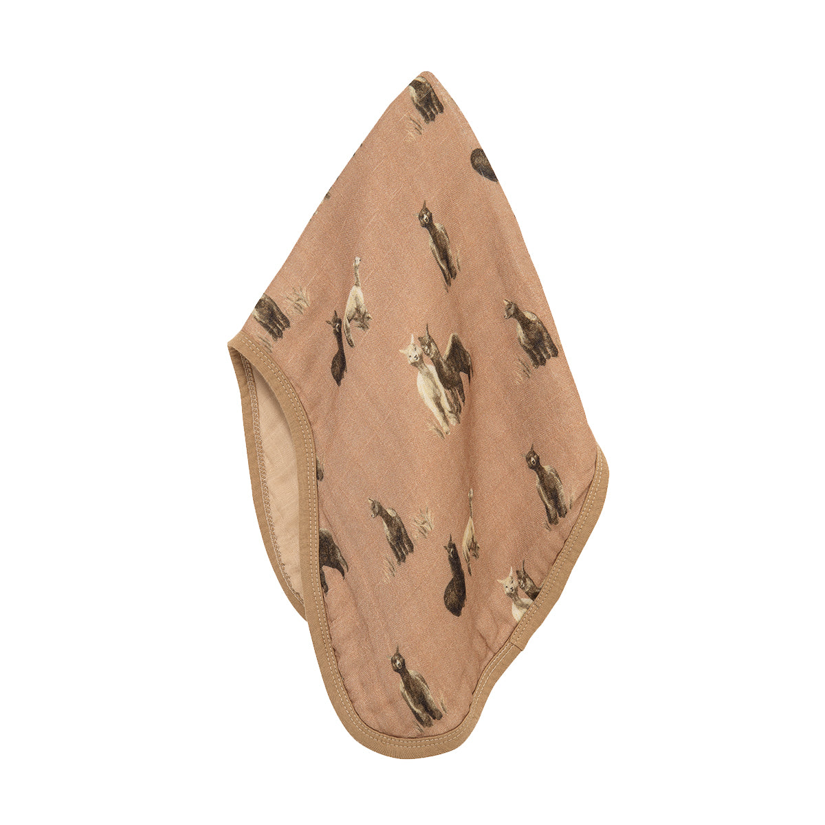 Alpaca Contour Four Layer Burp Cloth