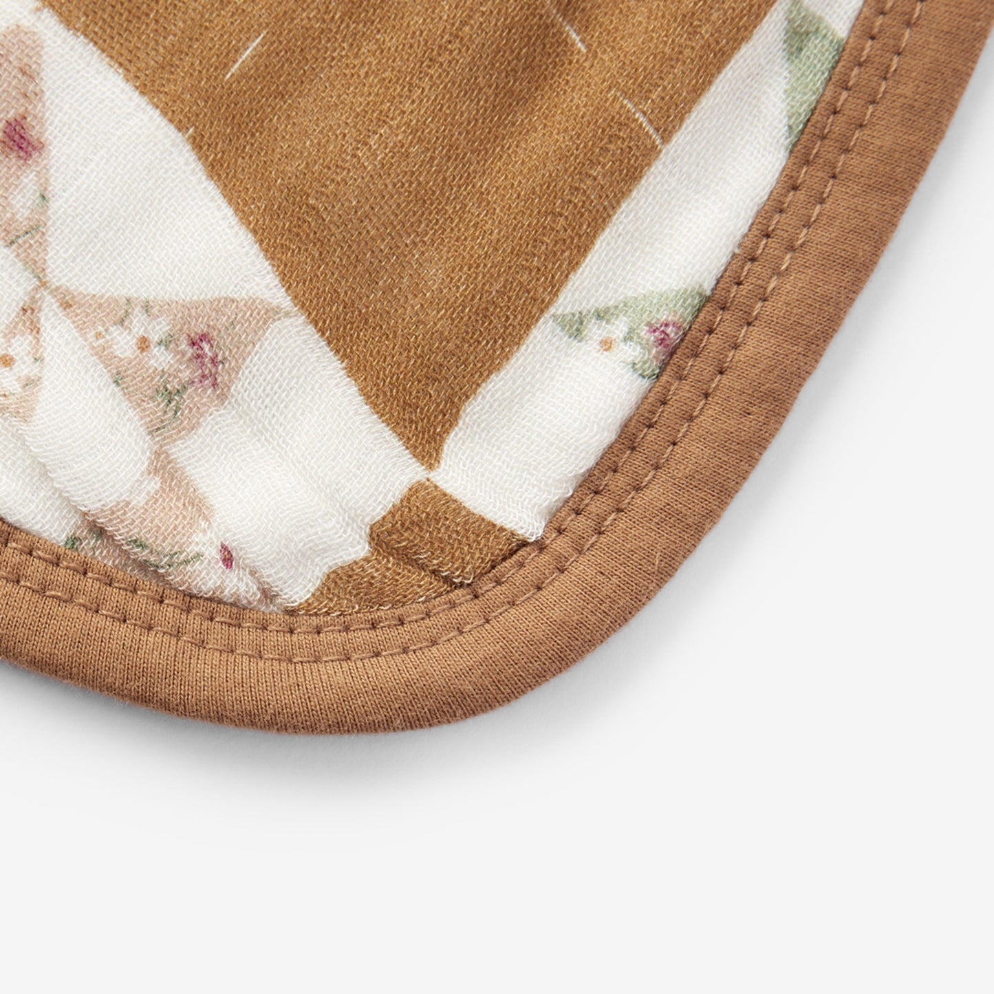 Quilt Contour Four Layer Burp Cloth