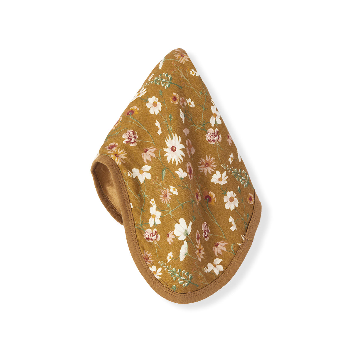 Wildflower Contour Four Layer Burp Cloth