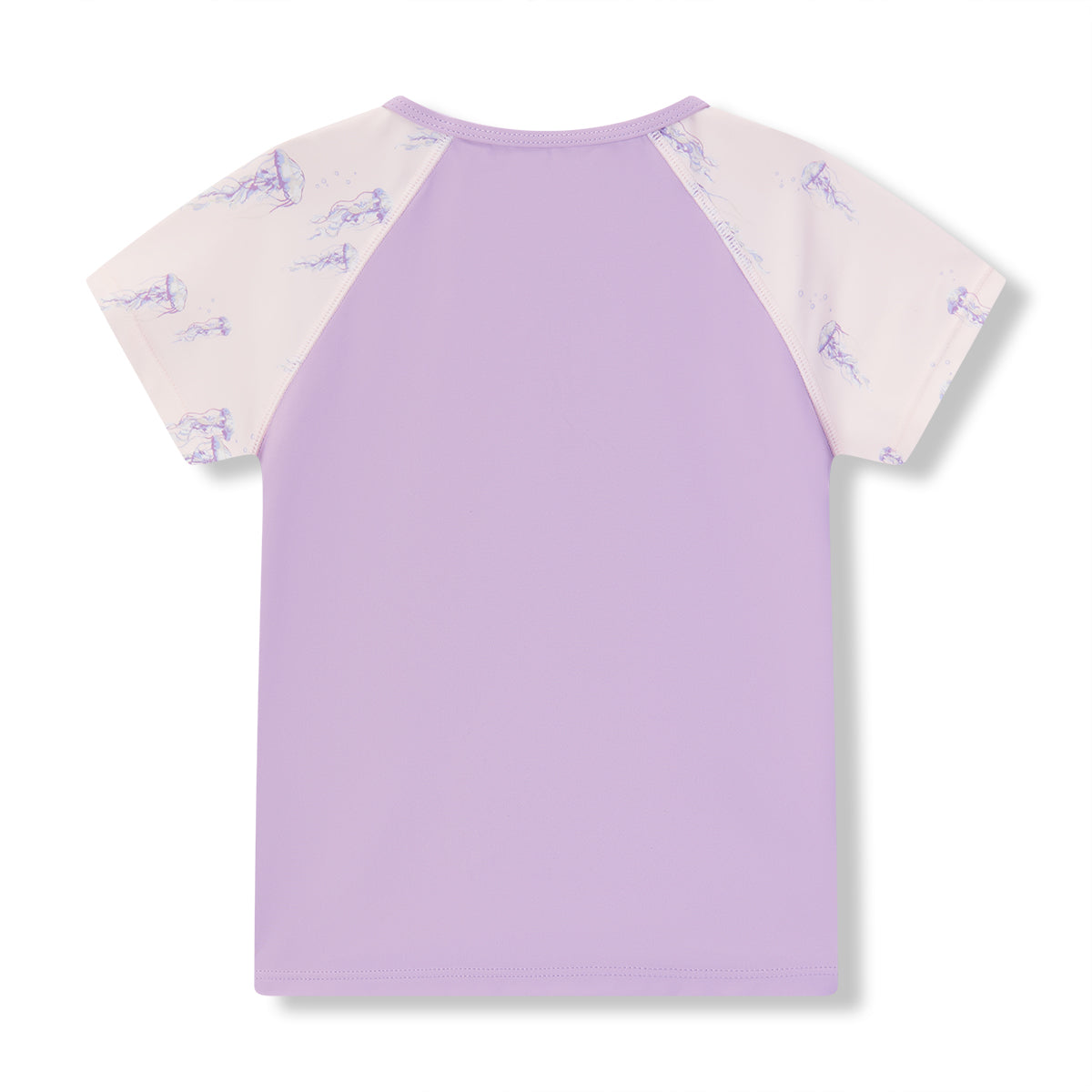 sunset jellyfish zipper top and swim trunks