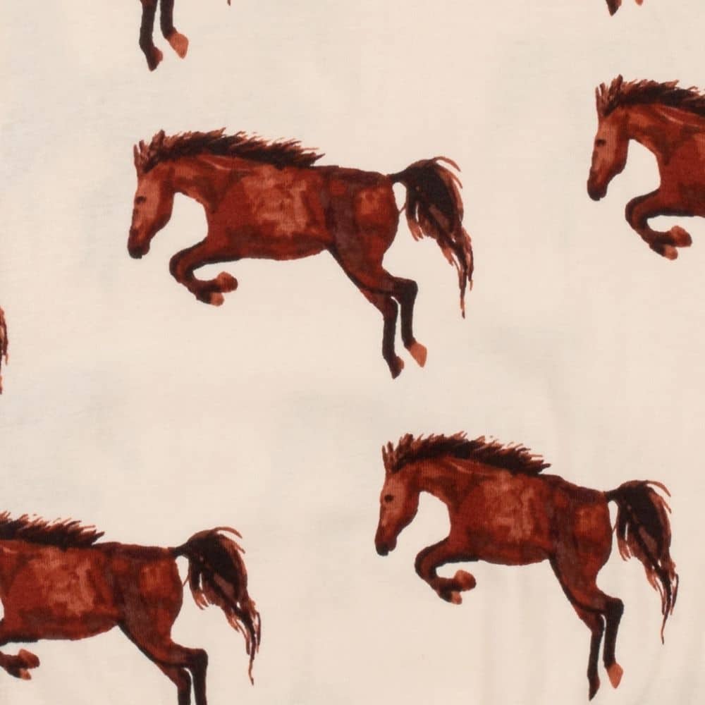 Behind The Print - Natural Horse by Milkbarn Kids