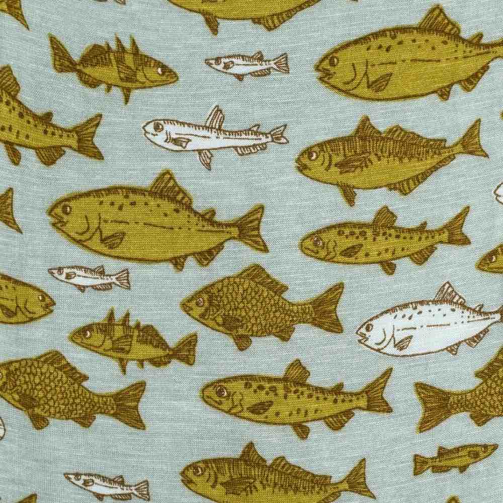 Blue Fish Apparel Print by Milkbarn Kids