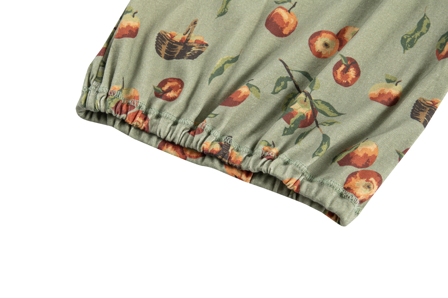 Apple Orchard Organic Cotton Newborn Gown & Hat Set