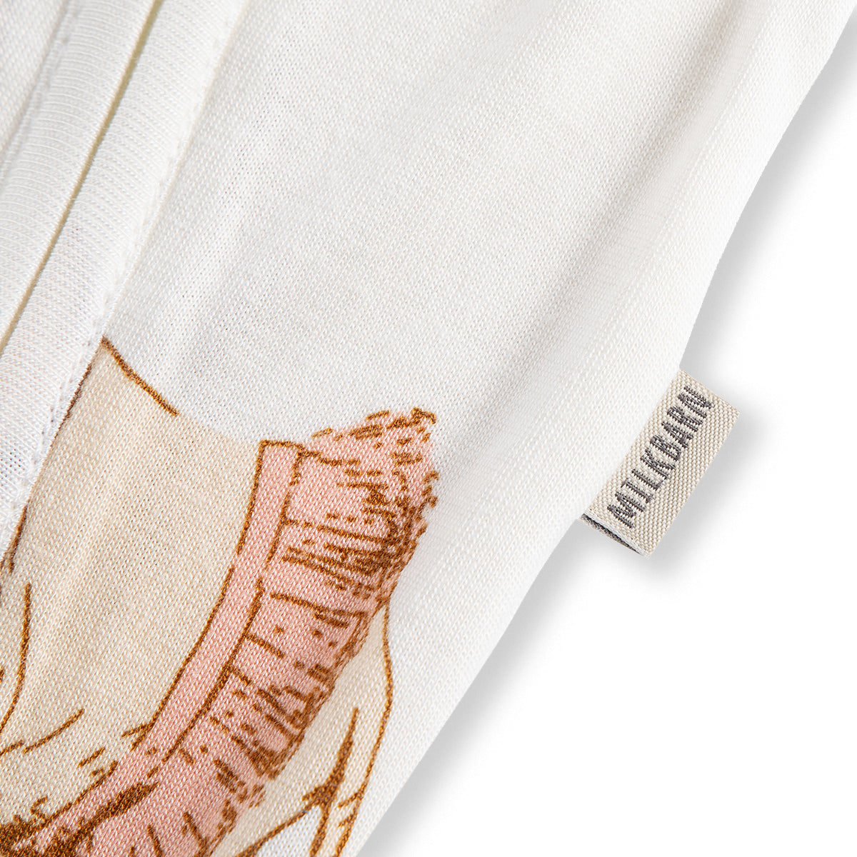 Tutu Elephant Bamboo Zipper Footed Romper