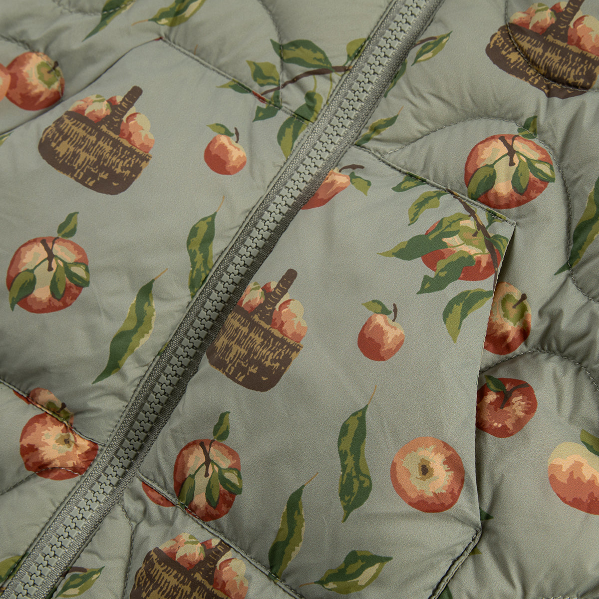 Apple Orchard Lightweight Down Hooded Jumpsuit