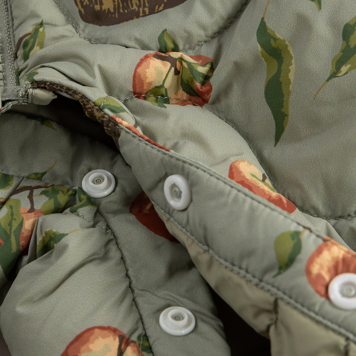 Apple Orchard Lightweight Down Hooded Jumpsuit