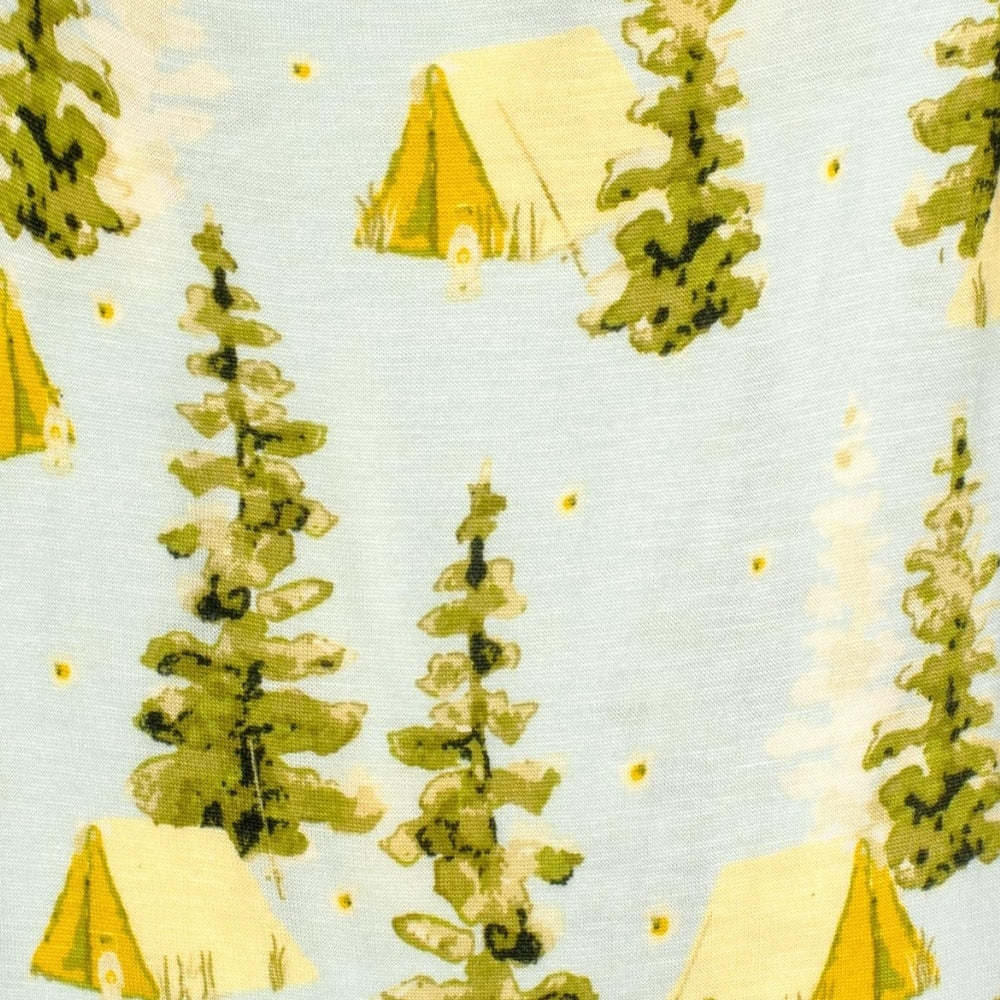 Milkbarn Kids Rayon from Bamboo Jogger baby Apparel Bottoms in Camping fabric Back