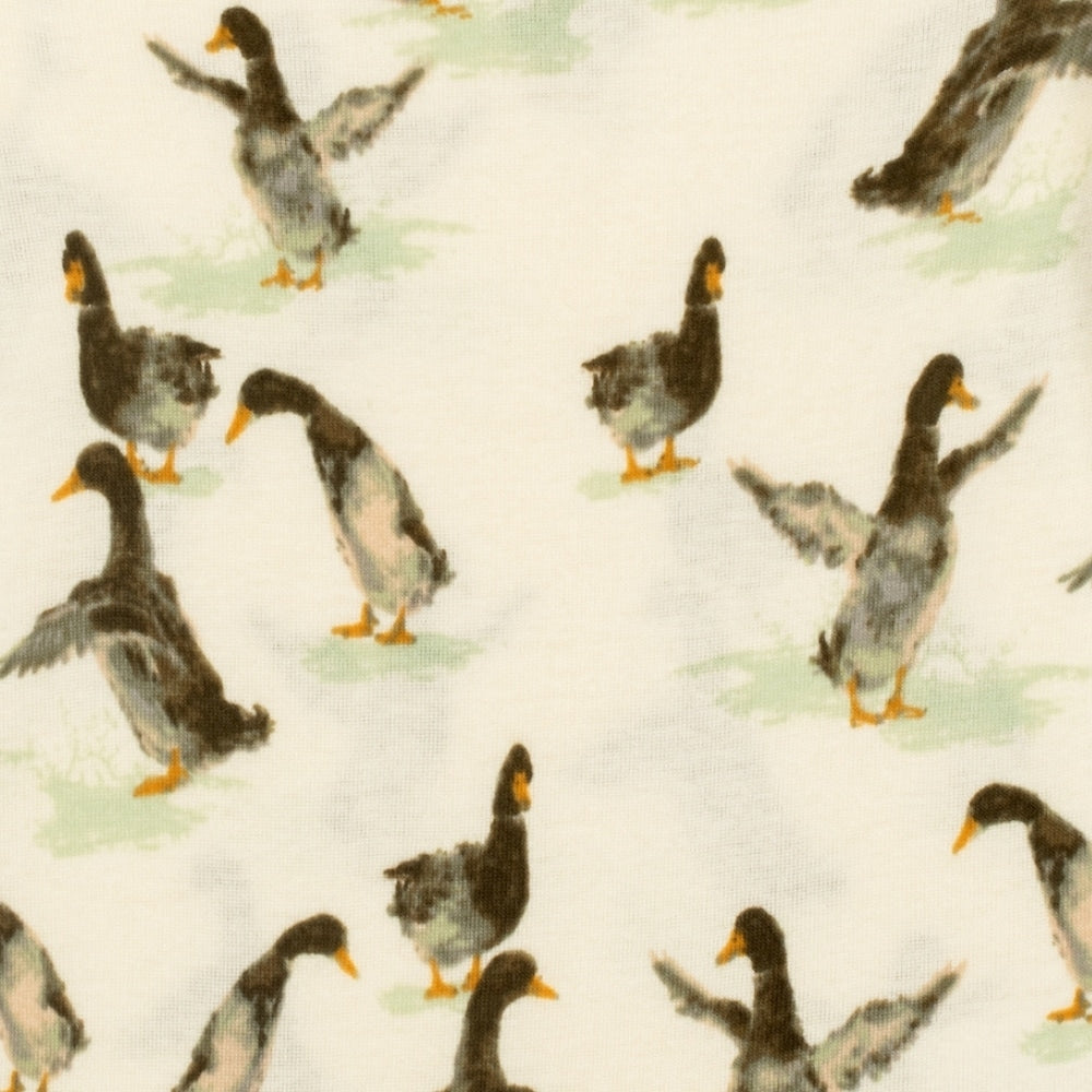Duck Print by Milkbarn Kids
