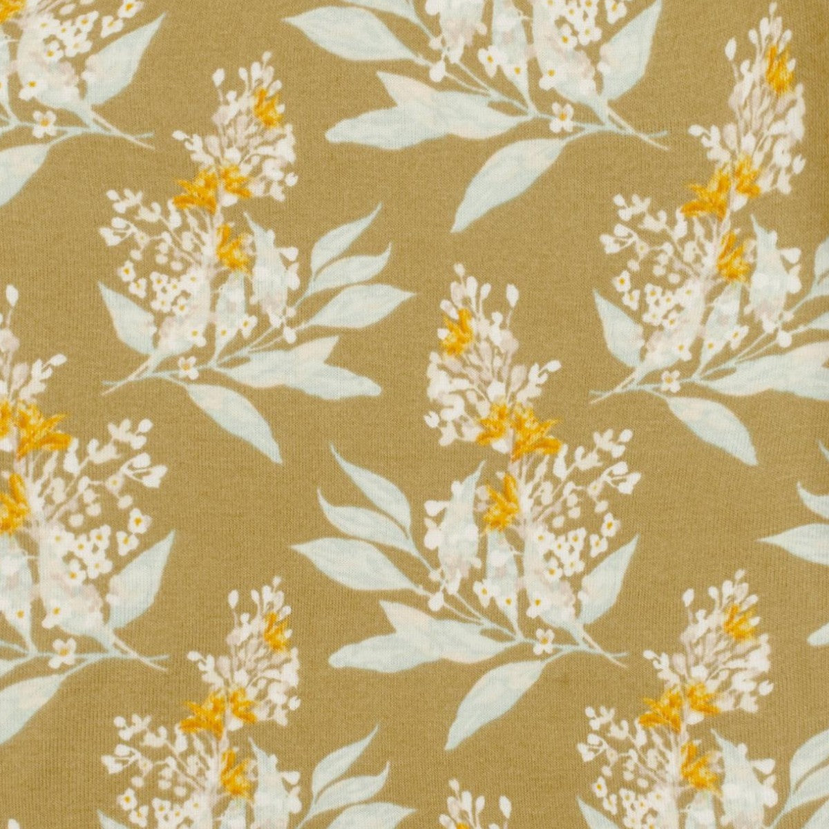 Gold Floral Print Detail