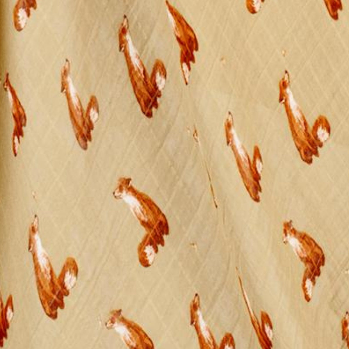 Gold Fox Swaddle Detail
