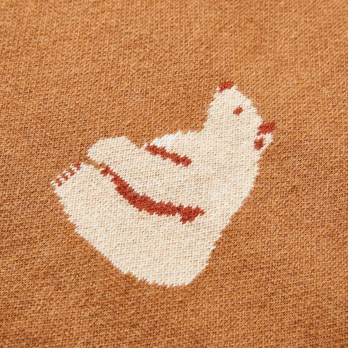 Honey Bear Cashmere Knitwear Pattern Detail