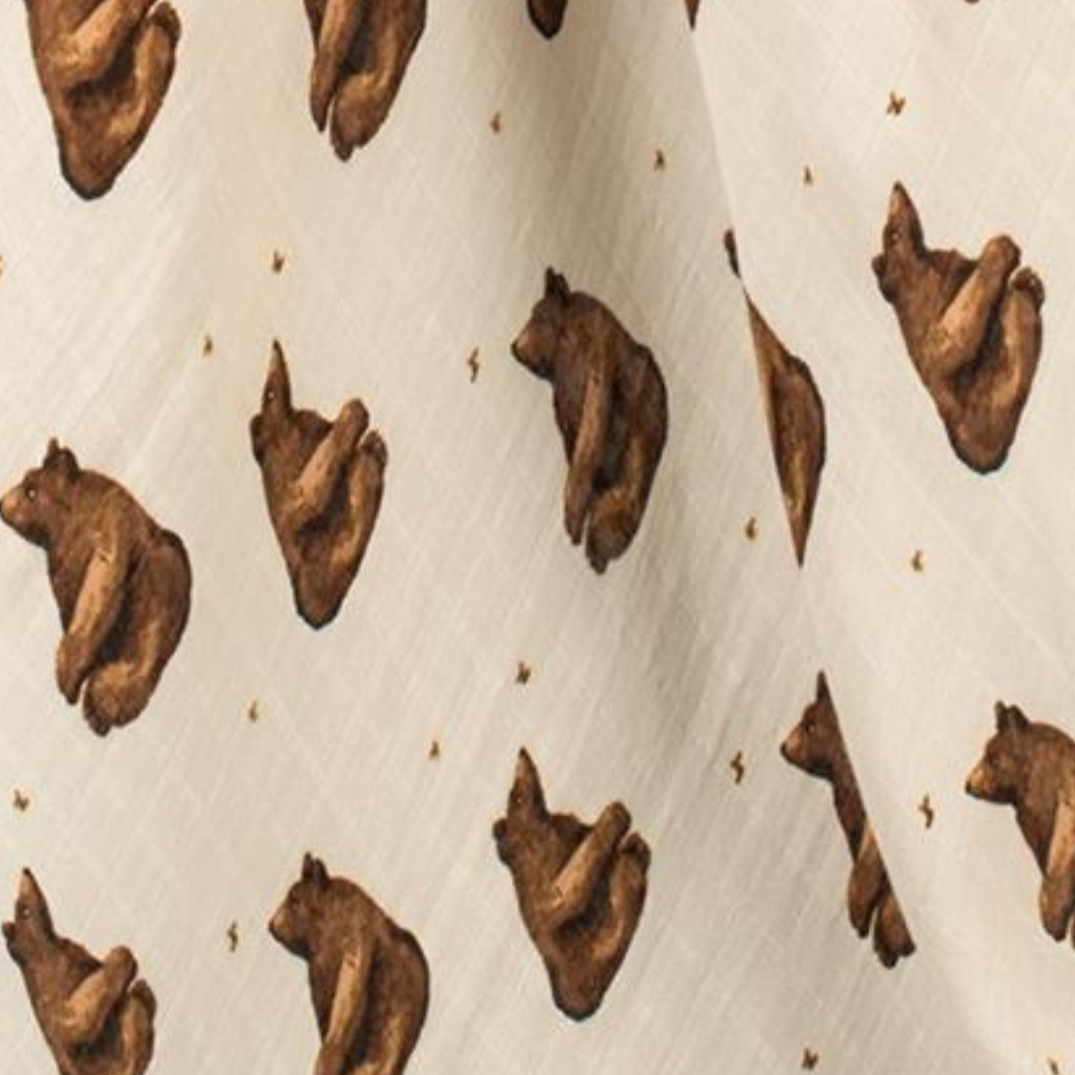 Honey Bear Swaddle Detail