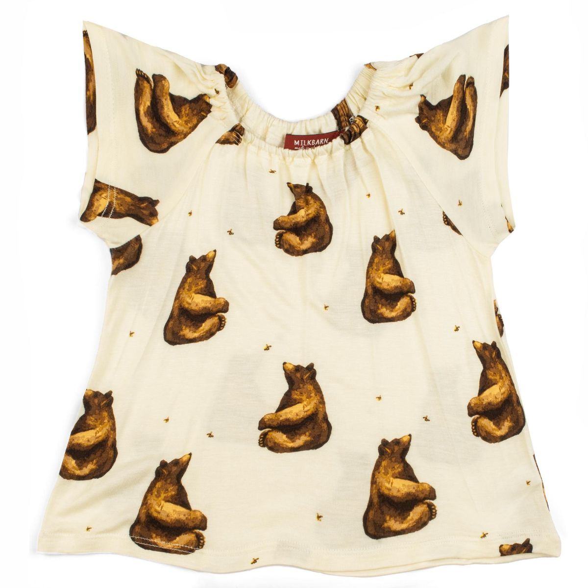 Honey Bear and Honeycomb Dress Top