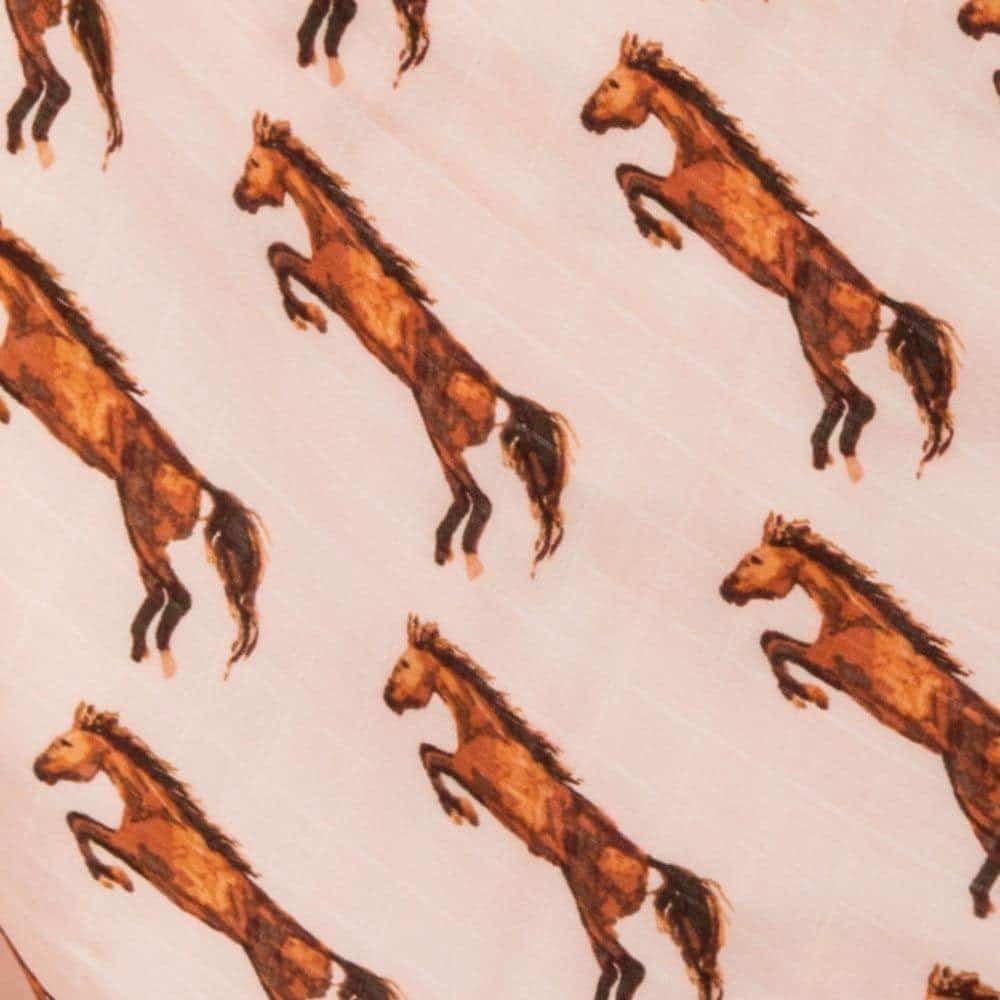 Horse Print by Milkbarn Kids