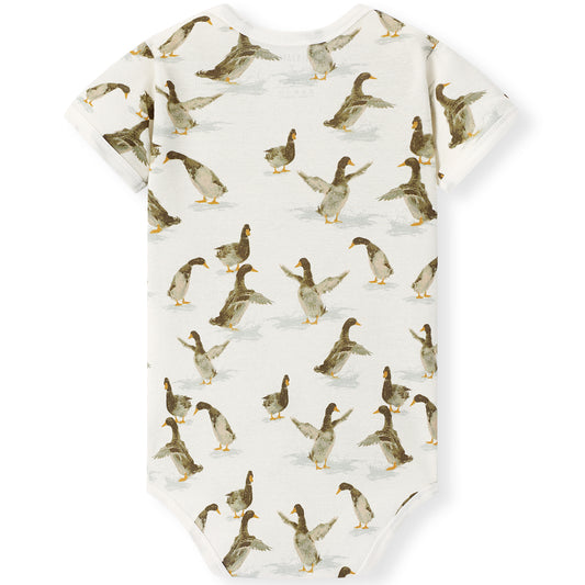 Duck Organic Cotton Short Sleeve One Piece