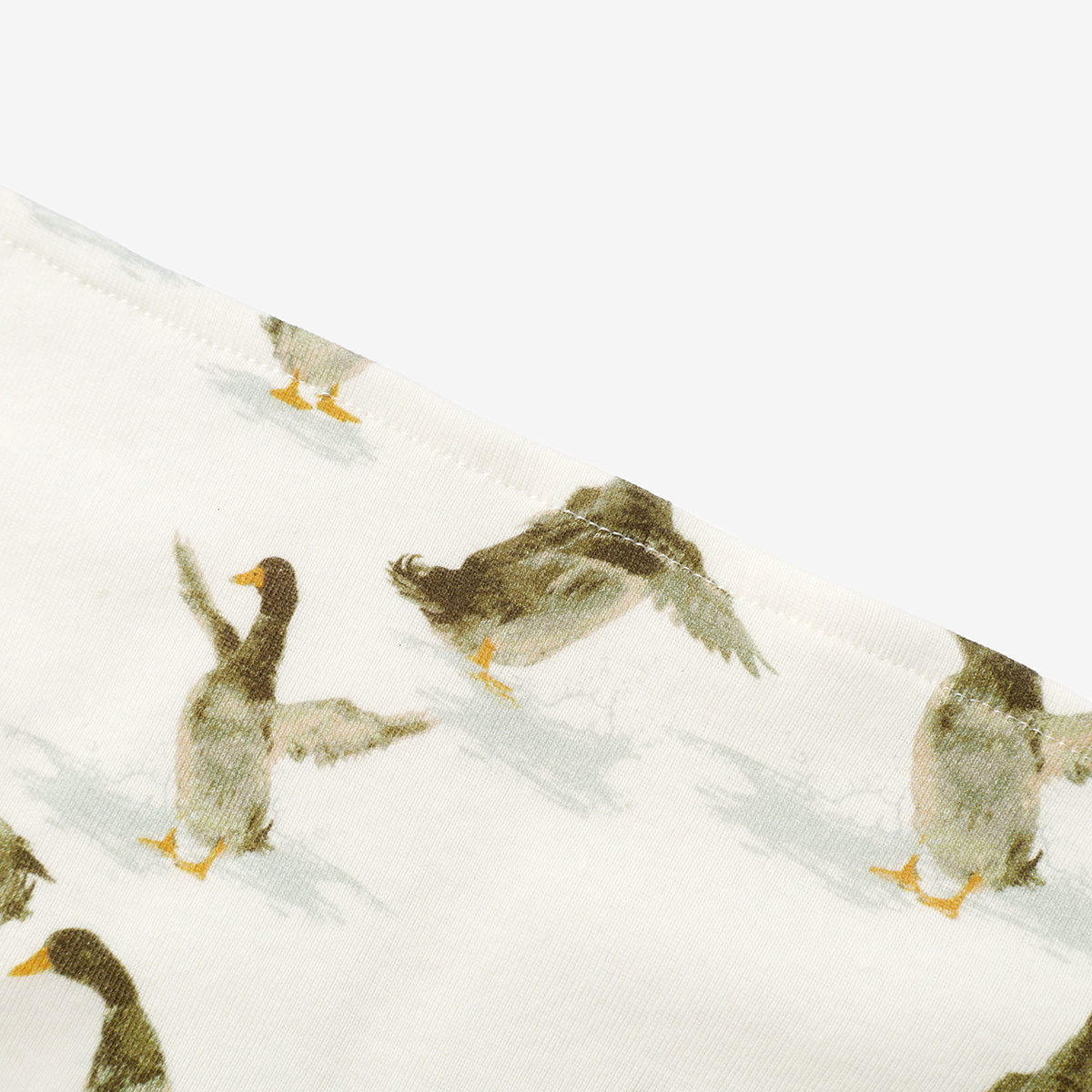 Duck Organic Cotton Three-Layer Kerchief Bib