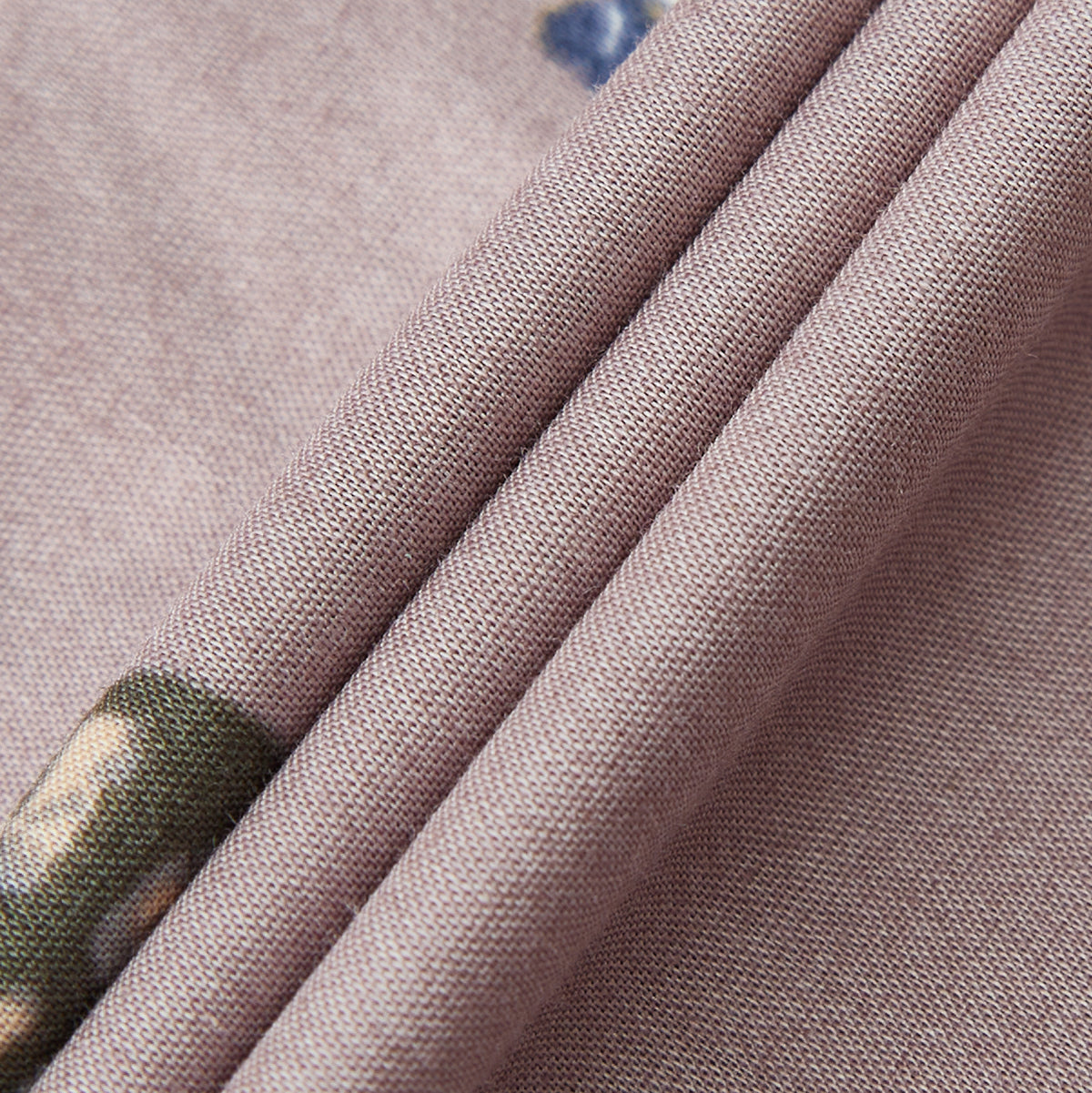 Purple Seashells Butterfly Ruffle Dress