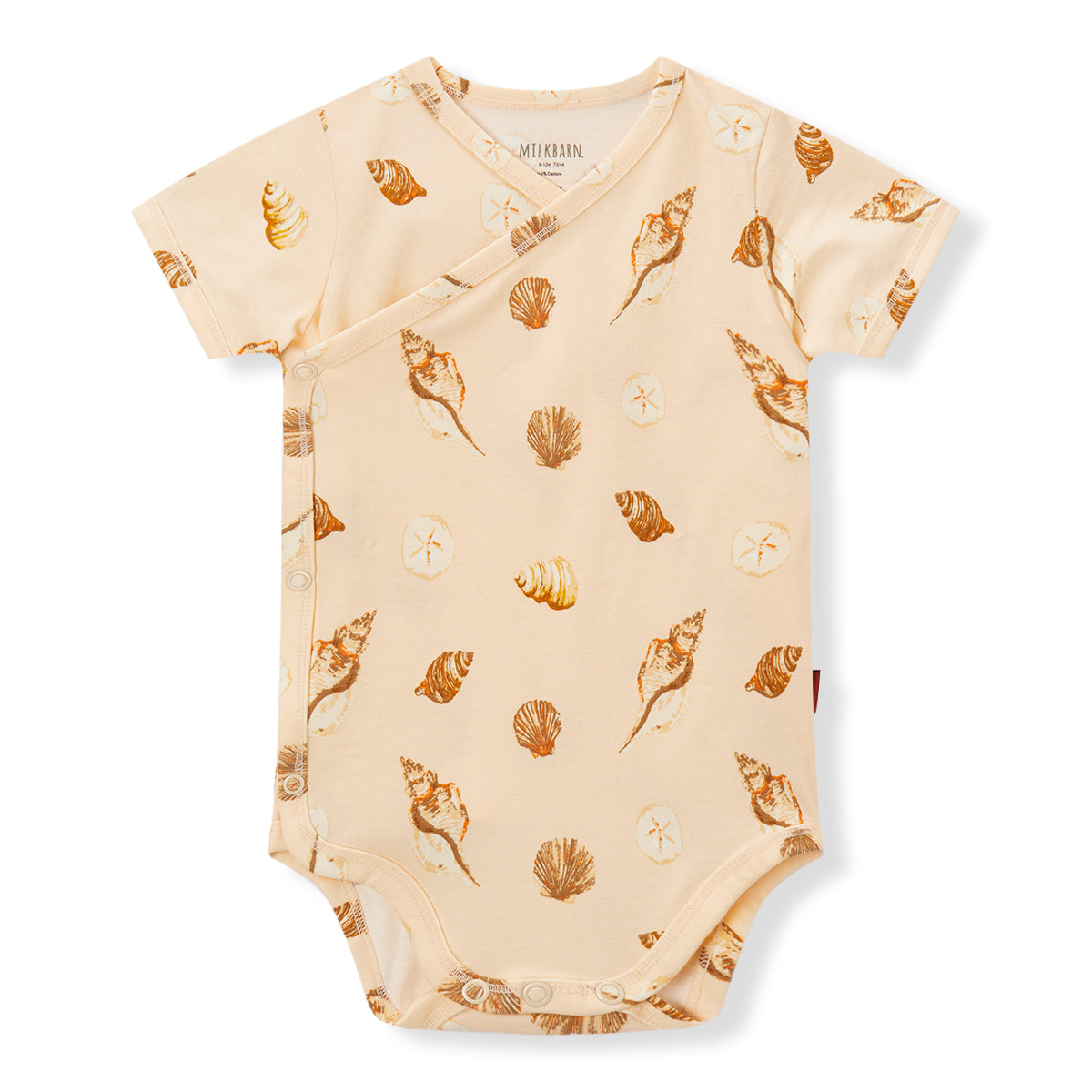 Seashells Stretch Crossover SS One Piece