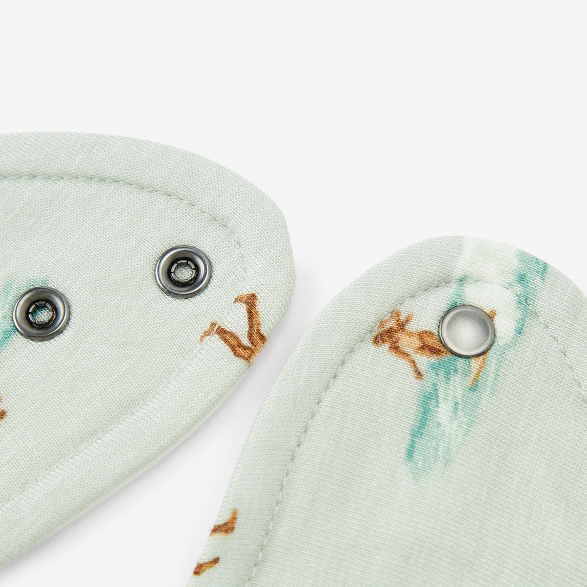 Milkbarn Kids Rayon from Bamboo Kerchief Bib baby Accessories Bib in Vintage Surf fabric Detail