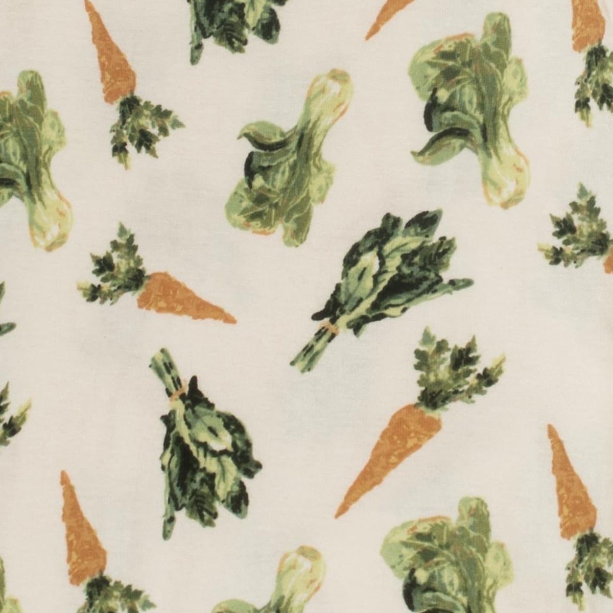 Milkbarn Kids Organic Knit Cotton Pocket Bloomer baby Apparel Bottoms in Fresh Veggies fabric Back