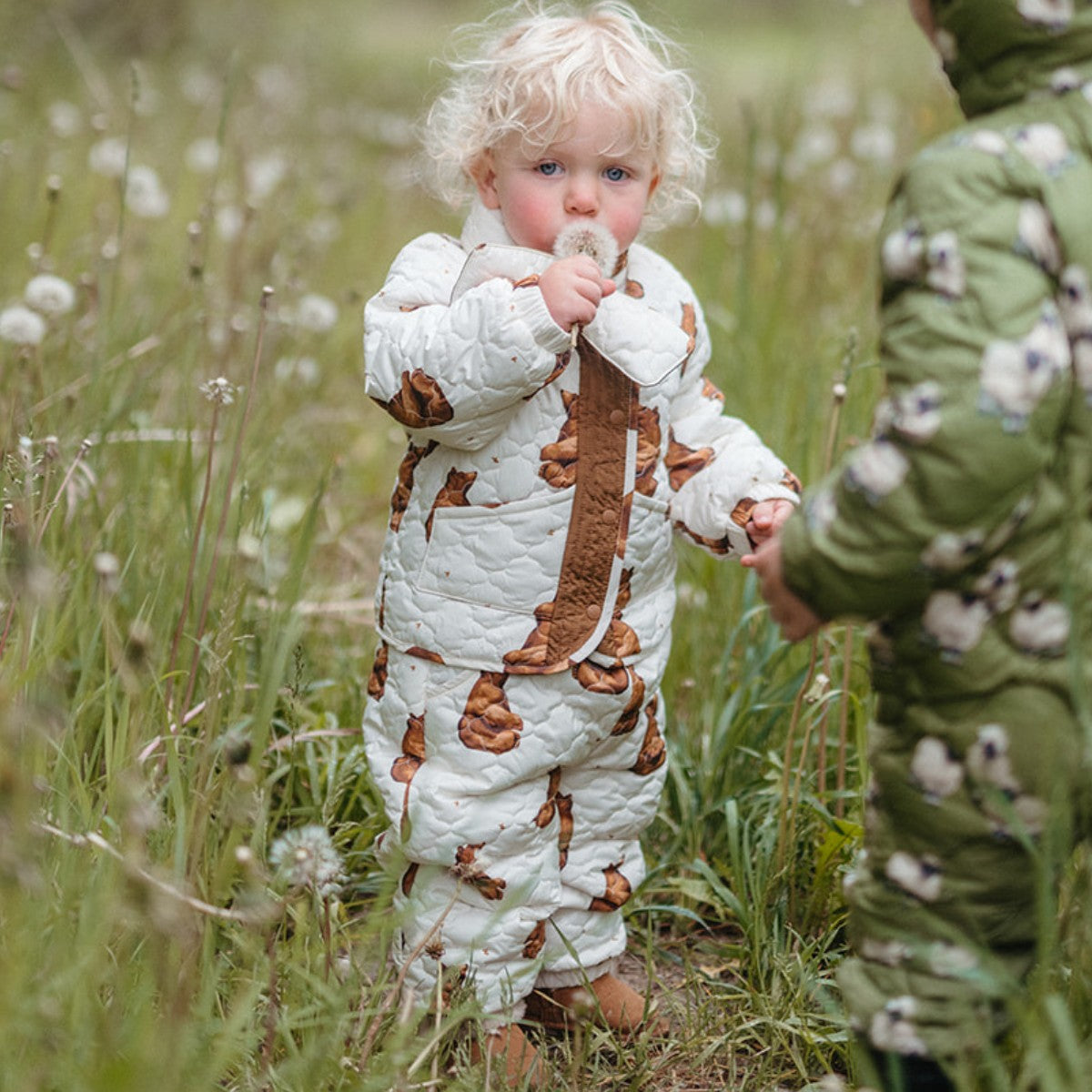 Milkbarn Quilted Jacket and Scarf 3