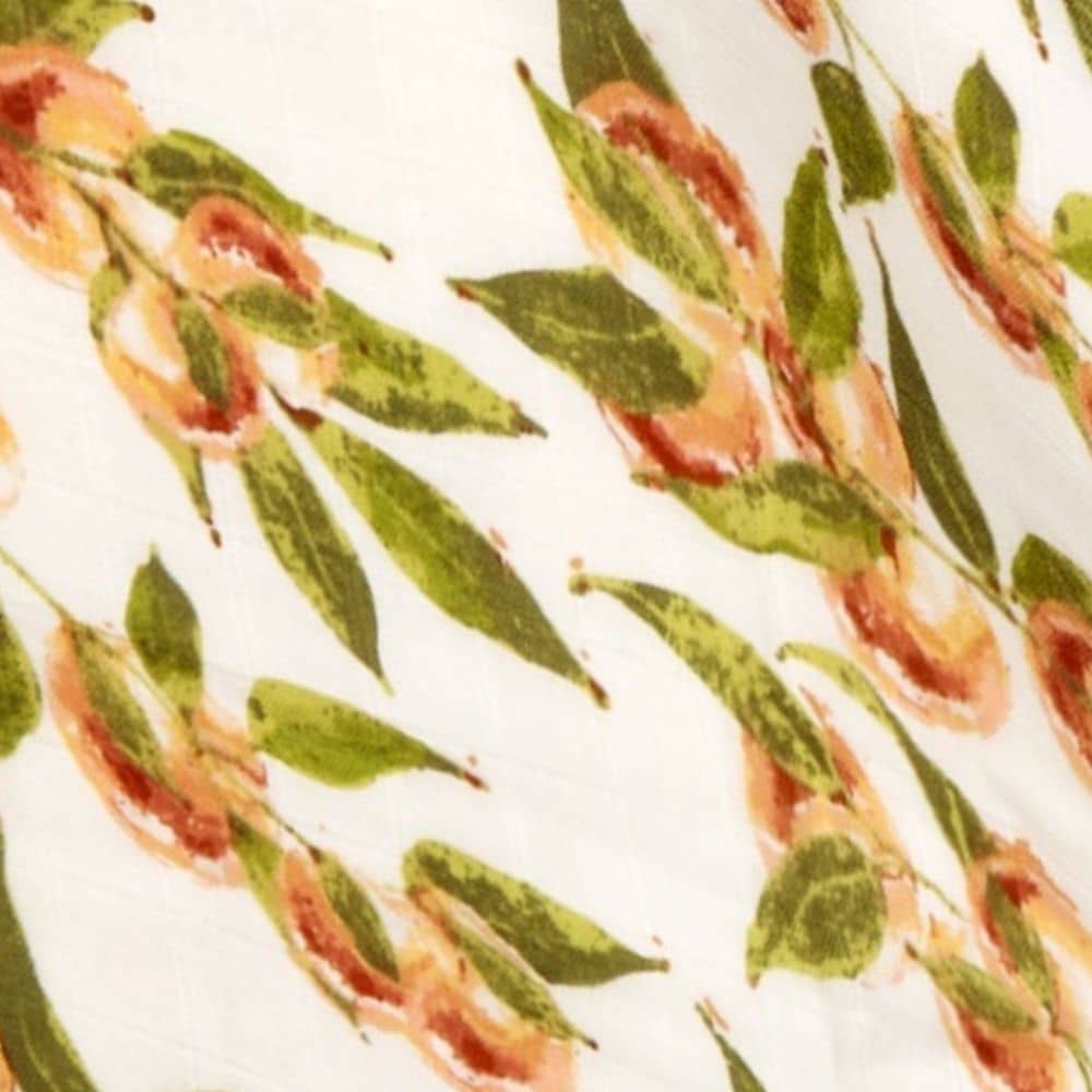 Peaches Blanket Print Detail by Milkbarn Kids