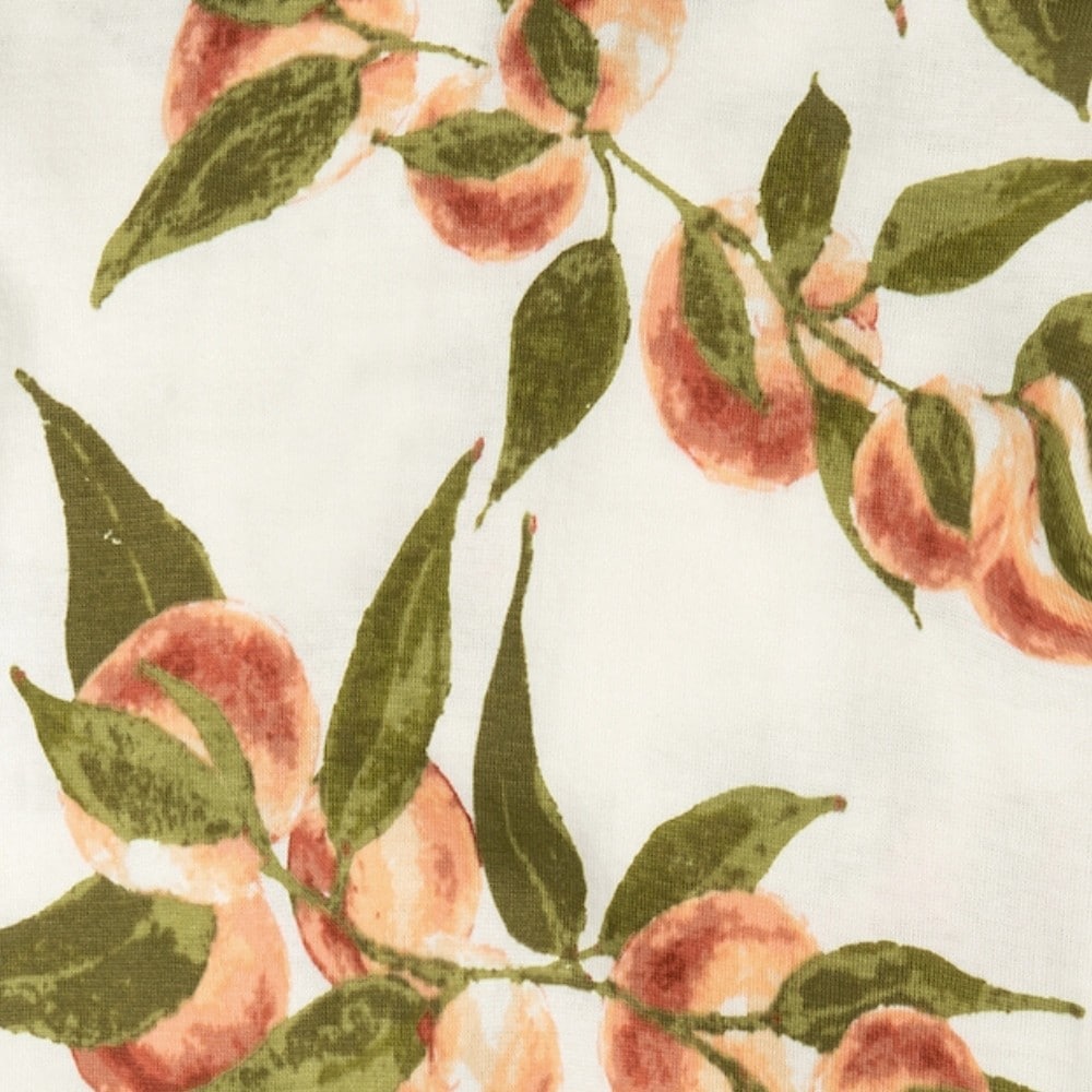 Peaches Print Detail by Milkbarn Kids 2
