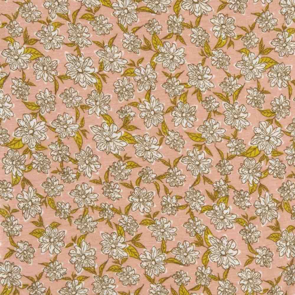 Rose Floral Apparel Print by Milkbarn Kids