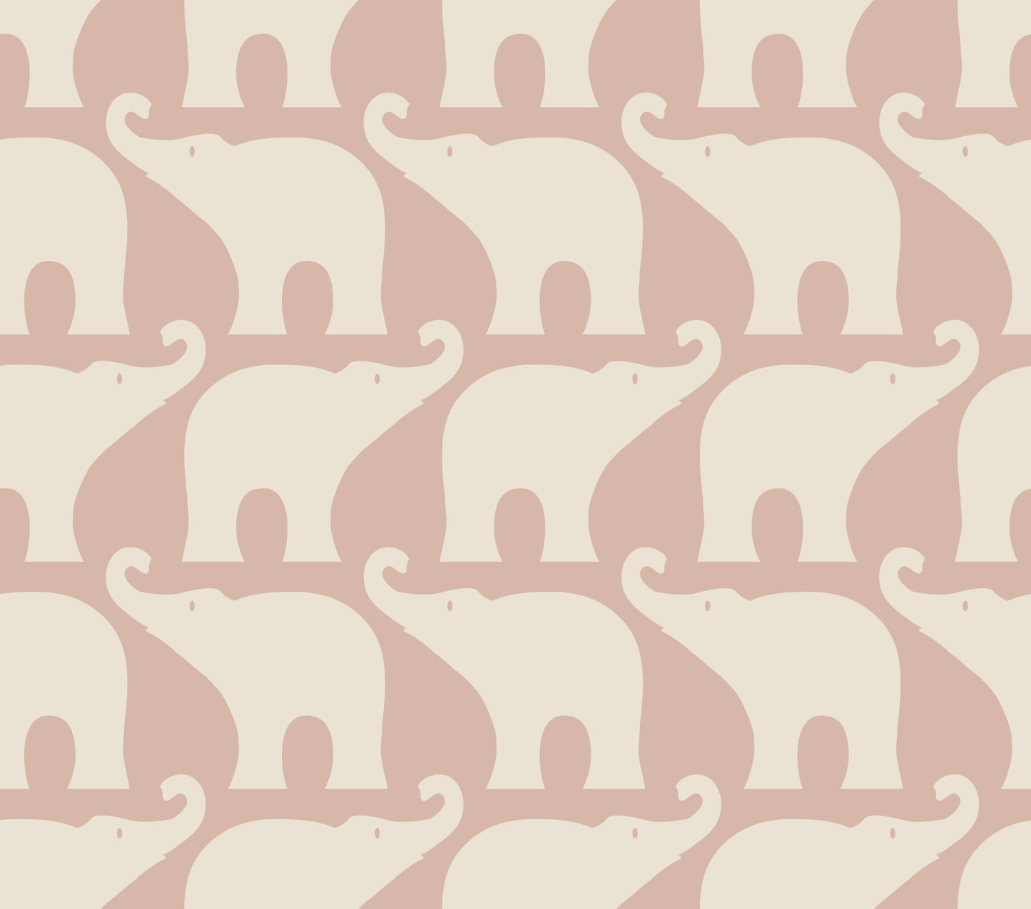 Rose Elephant Organic One Piece