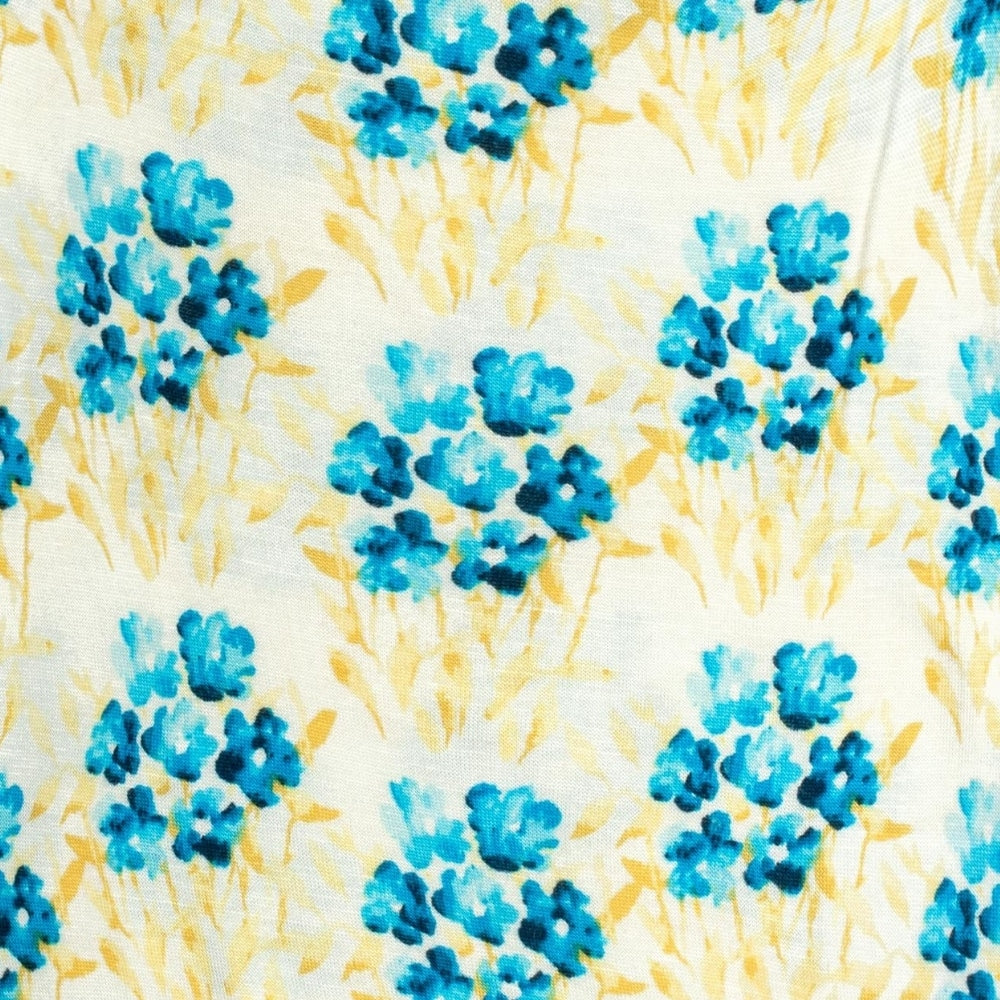 Sky Floral Print by Milkbarn Kids