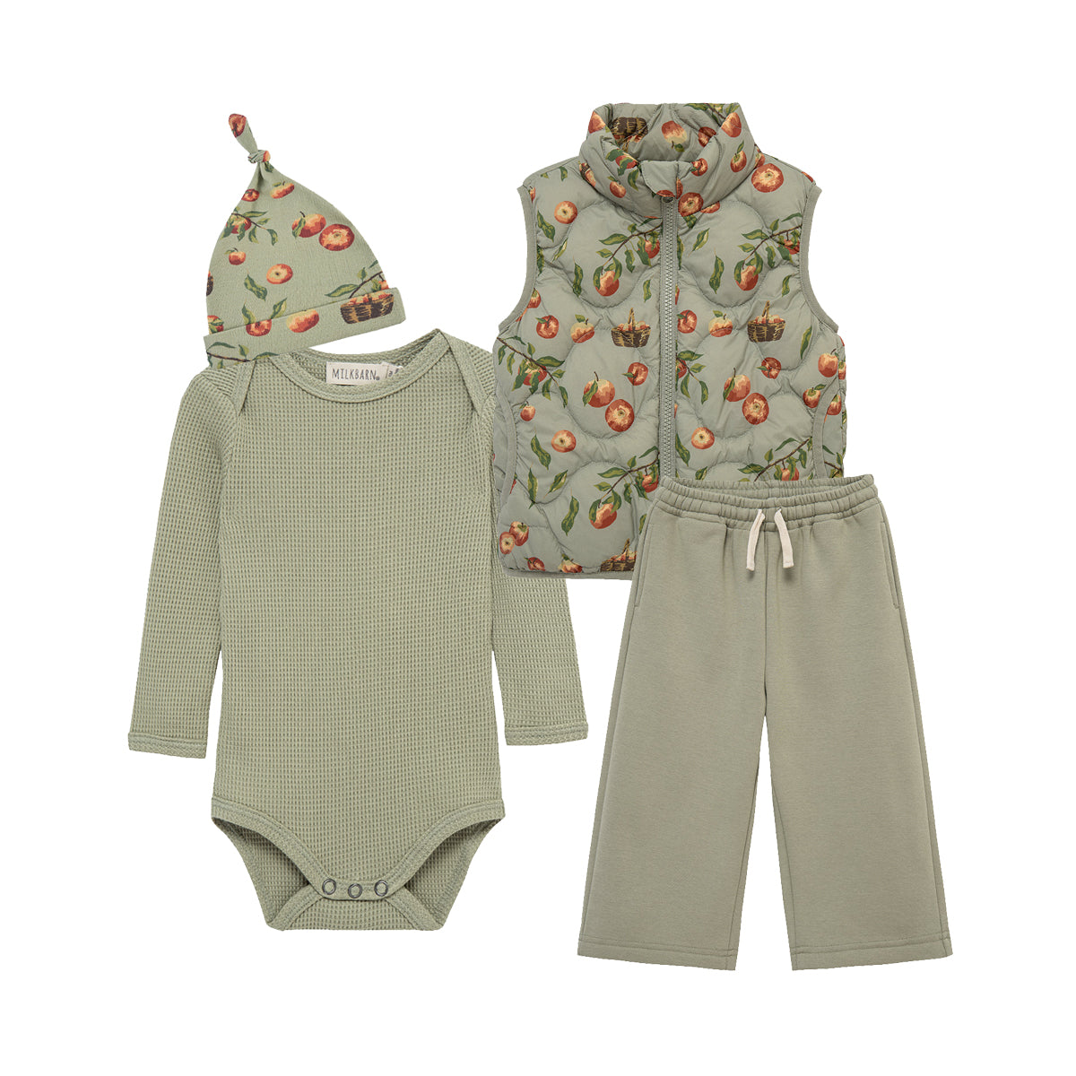 Stay Warm Down Bundle: Apple Orchard