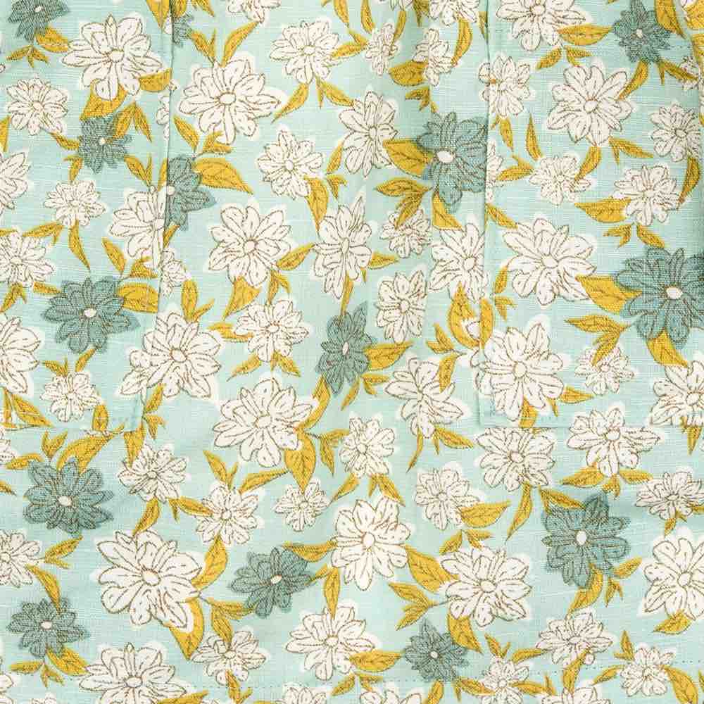 Blue Floral Print by Milkbarn Kids