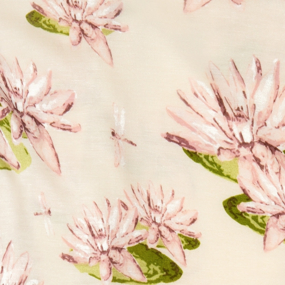 Water Lily Print Detail by Milkbarn Kids