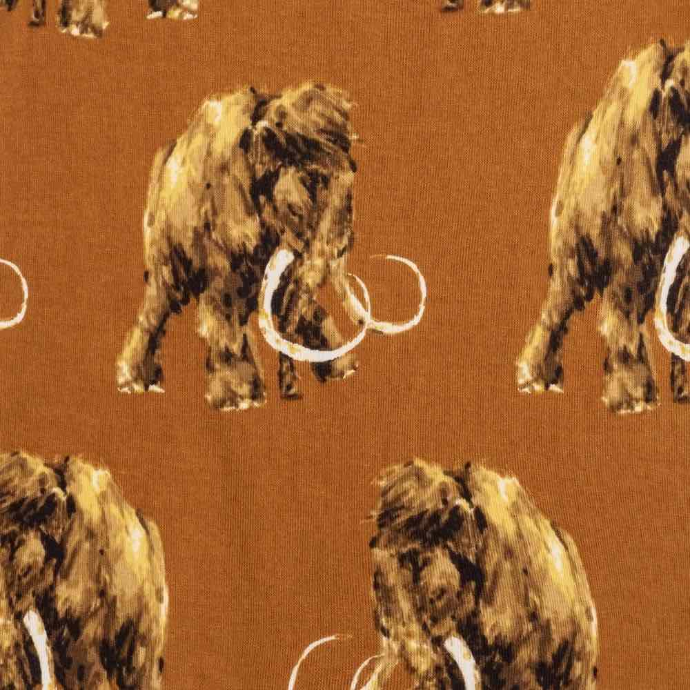 Woolly Mammoth Apparel Print by Milkbarn Kids