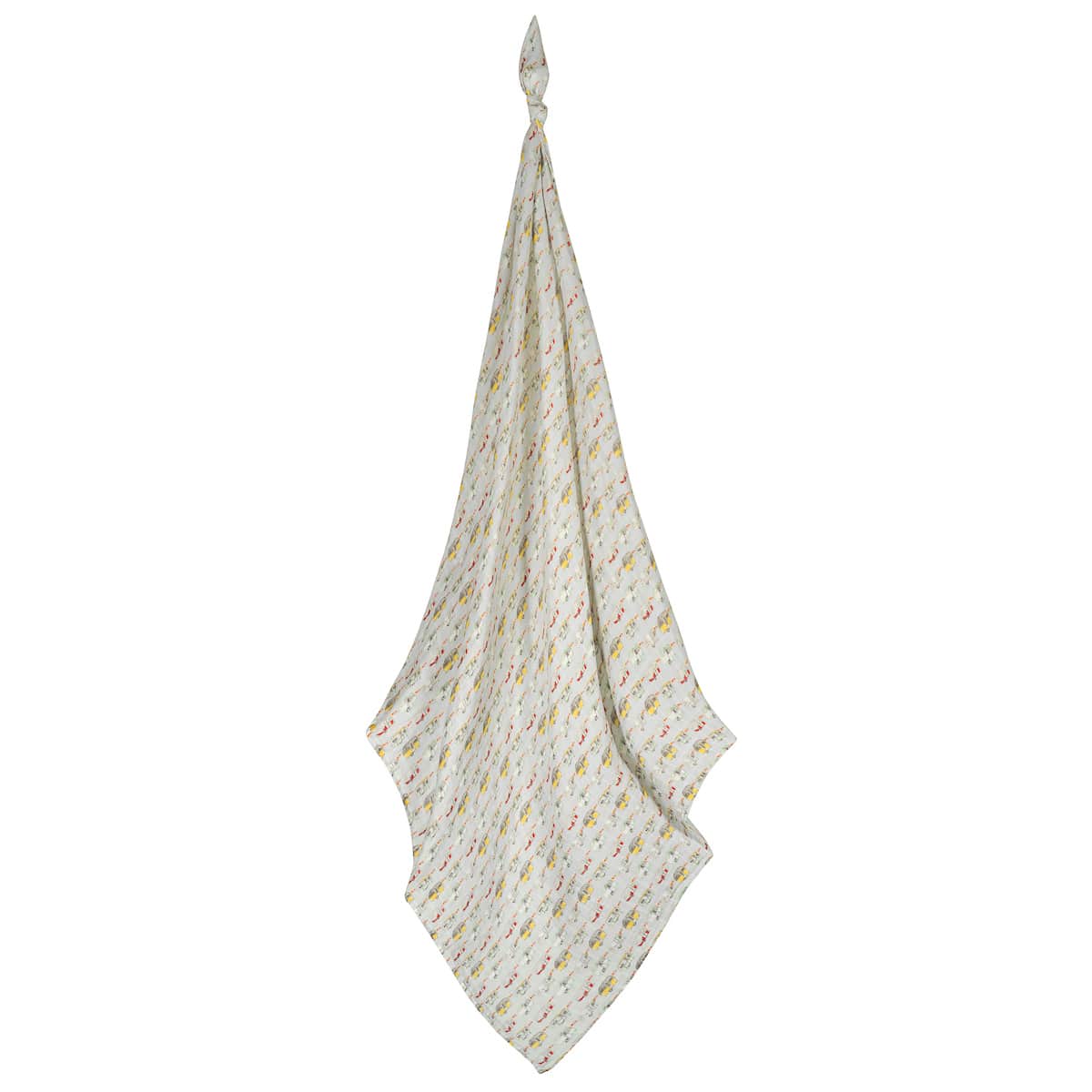 Milkbarn Vintage Trailers organic cotton swaddle blanket, soft eco-friendly cotton swaddle for babies and toddlers