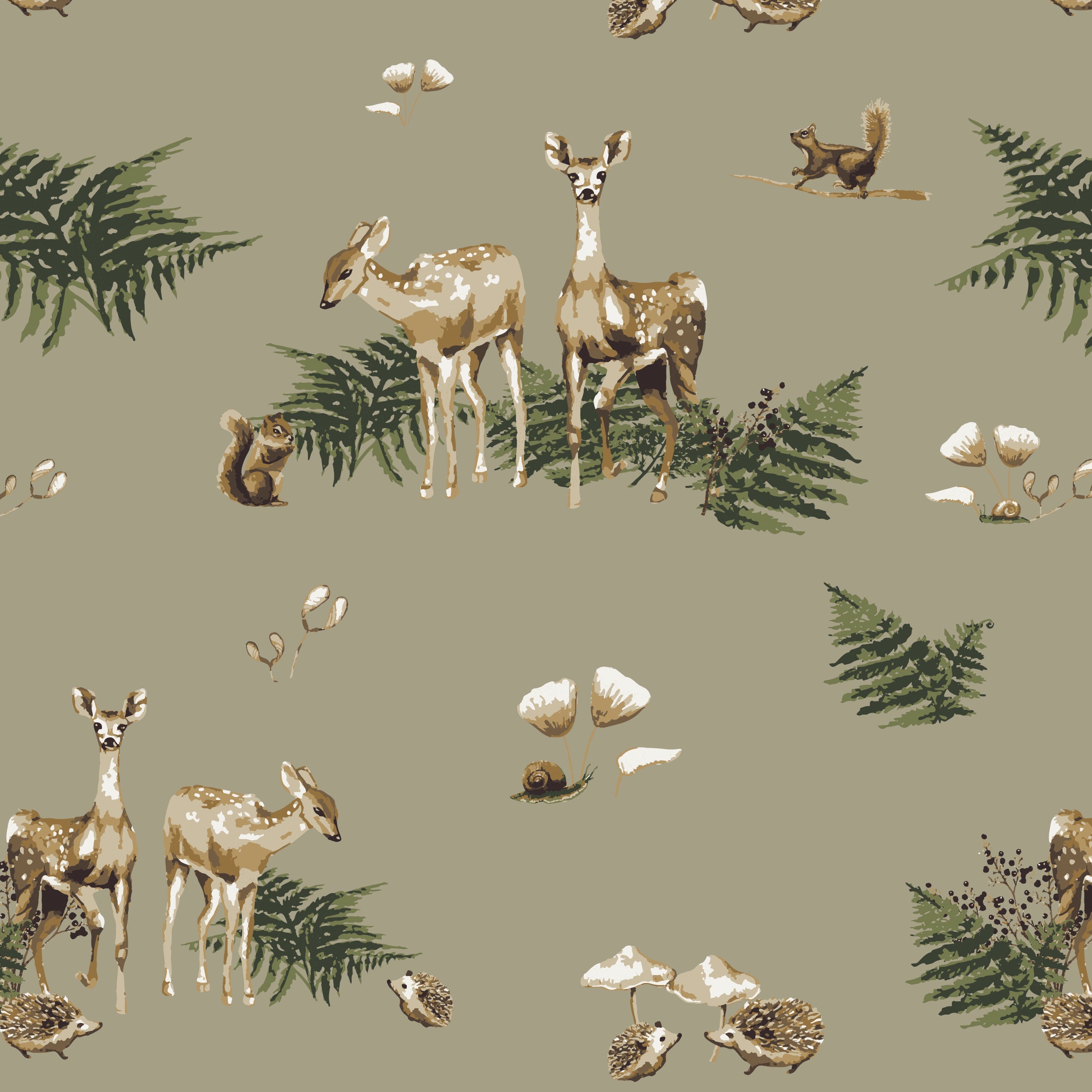 Forest Party Print