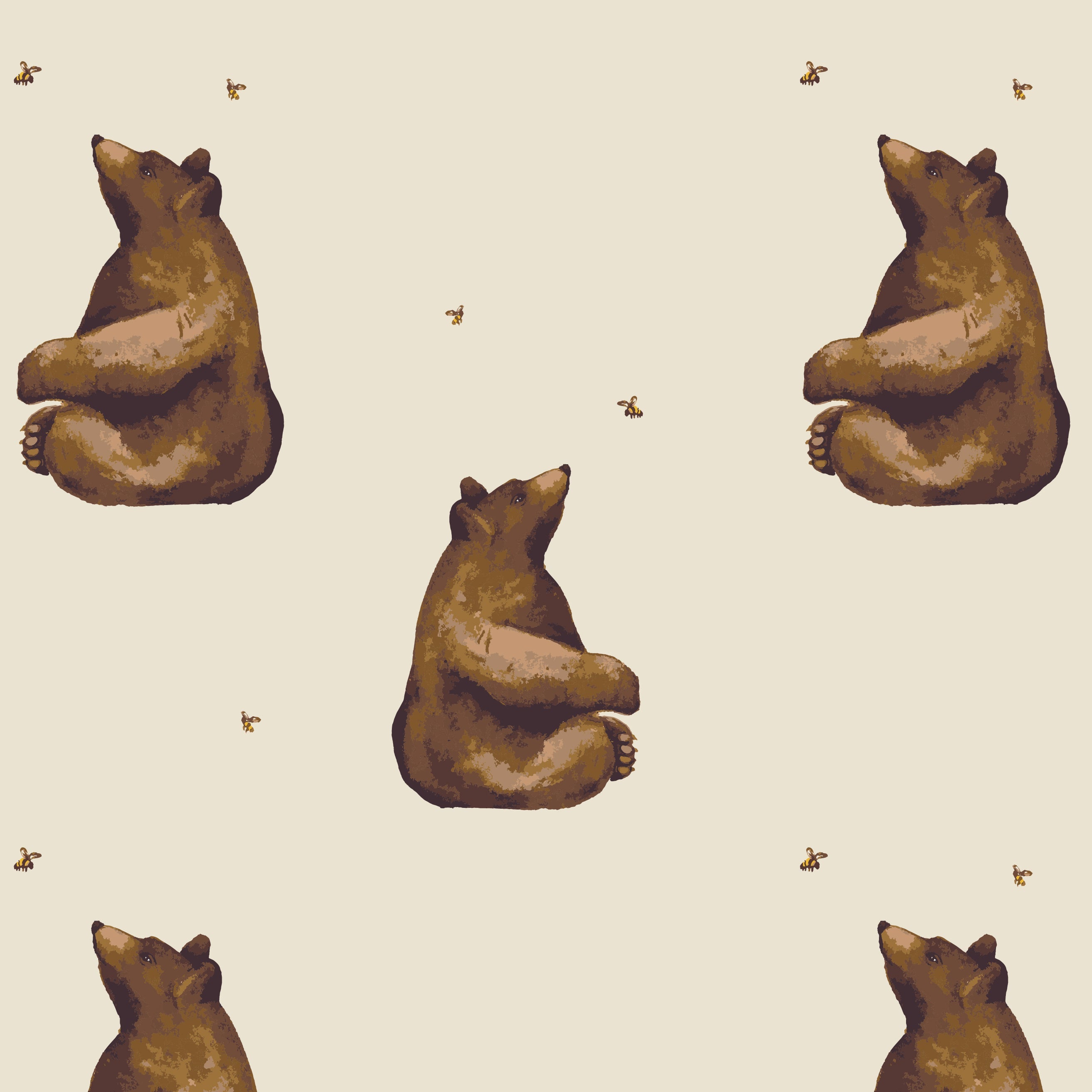 Honey Bear Print