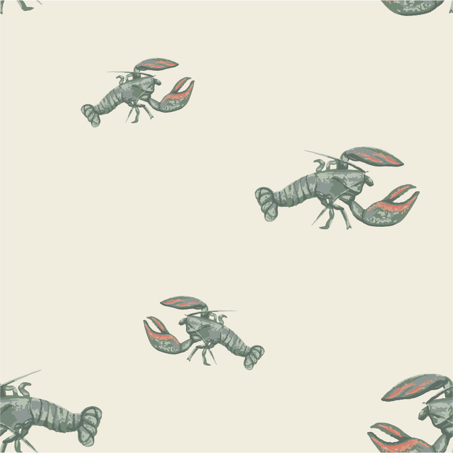Mint Lobster Print