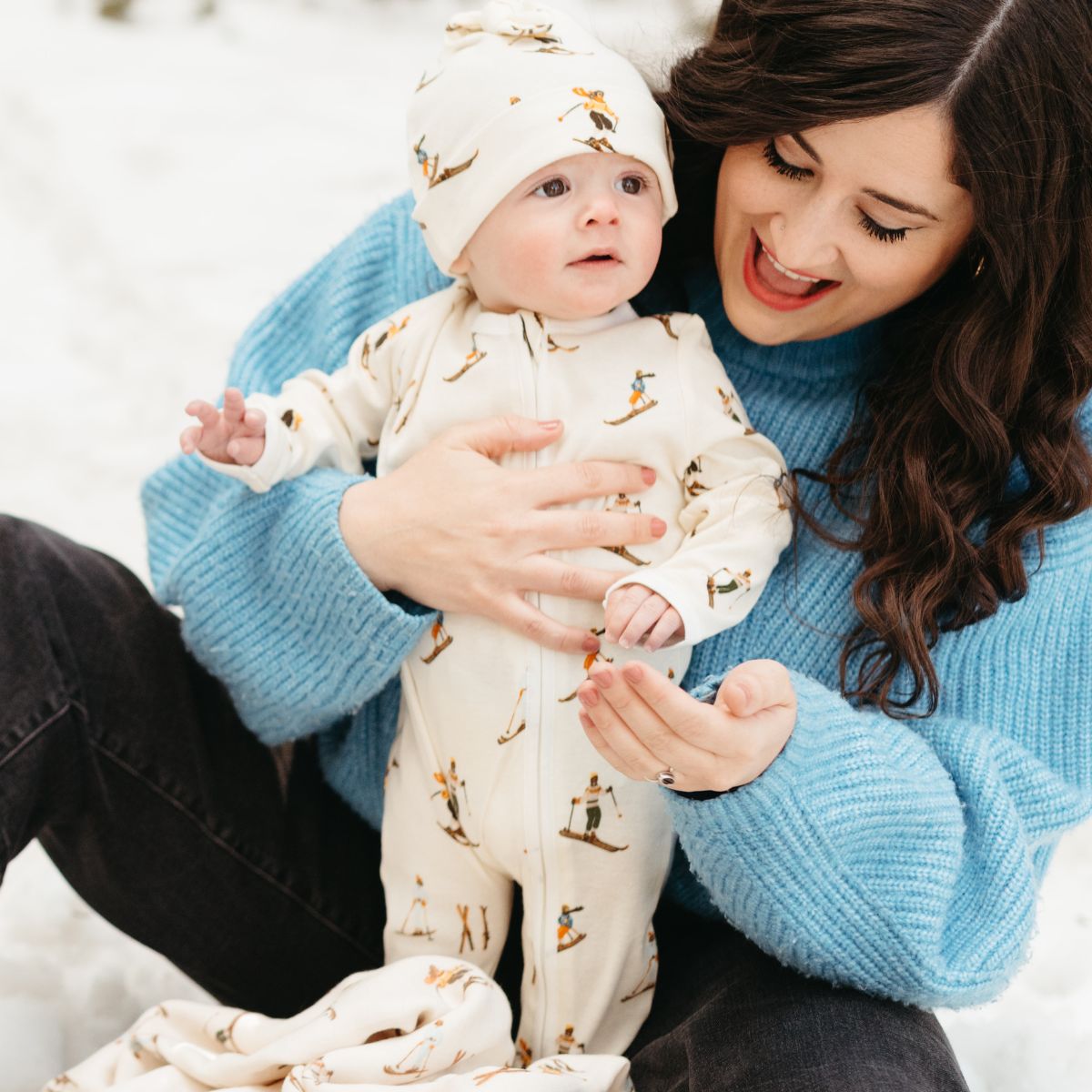 Misty Mountain Footed Romper